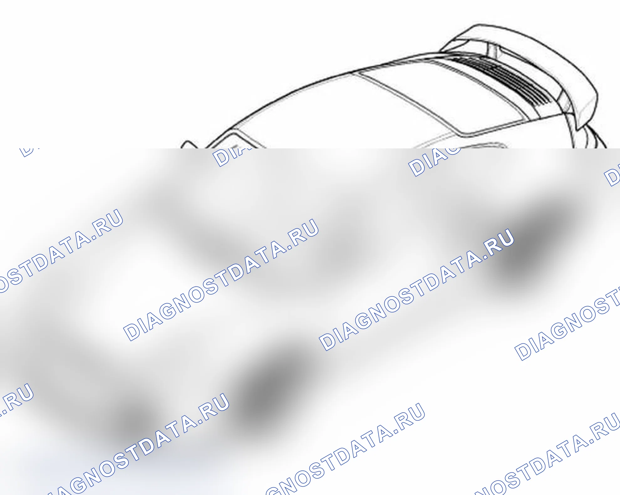 Рис. 6: Общие положения. Porsche 911 Carrera 996 рестайлинг