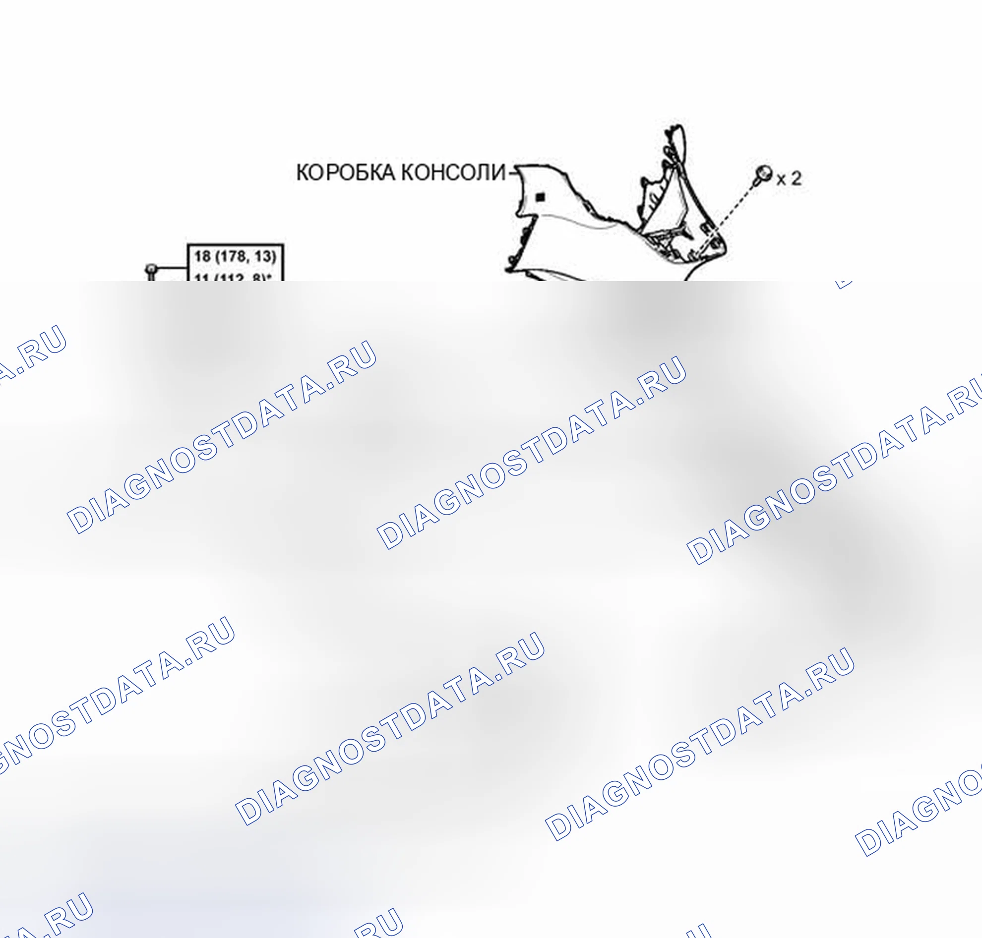 Рис. 140: ИЛЛЮСТРАЦИЯ. Honda Accord V
