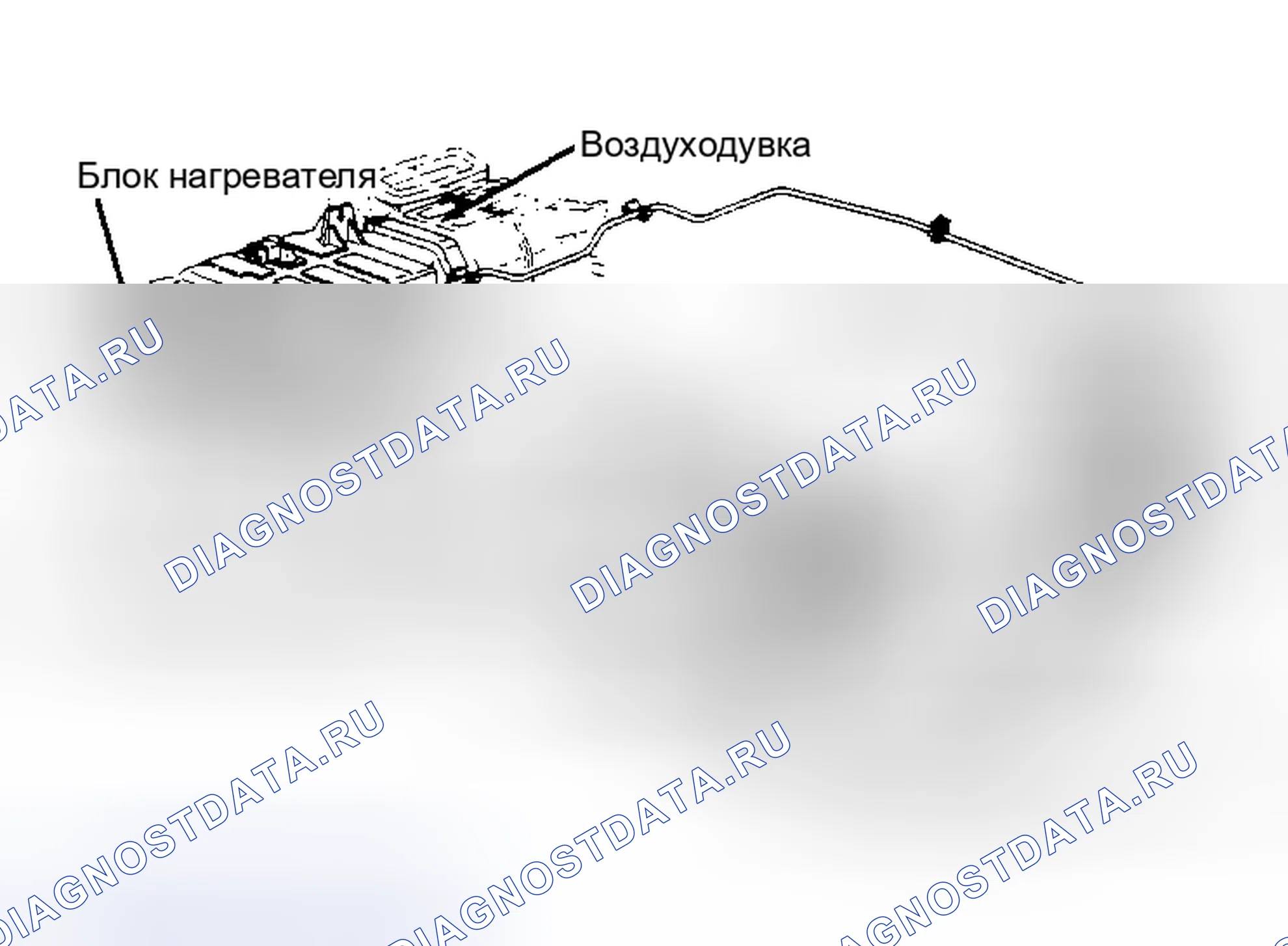 Рис. 1: ОПИСАНИЕ ручной системы кондиционирования. Isuzu Amigo I