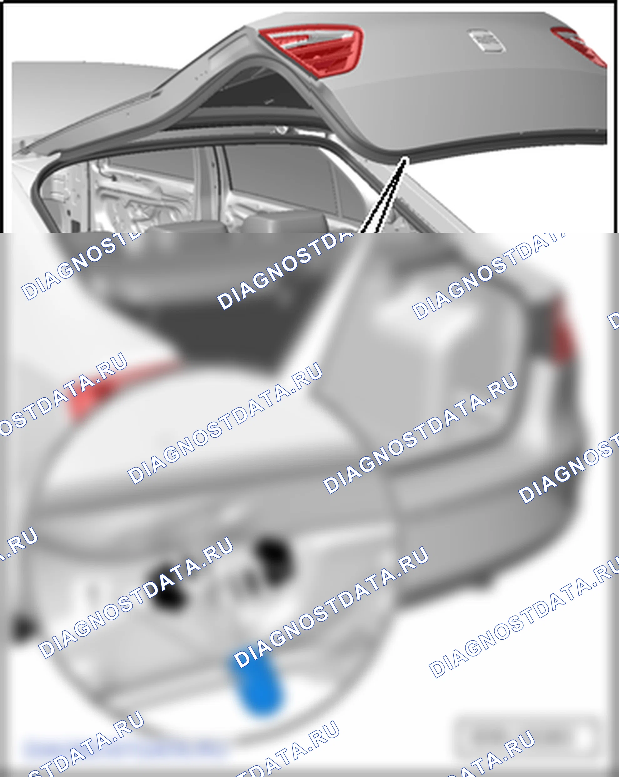 Дверь багажного отсека. SEAT Toledo Iv
