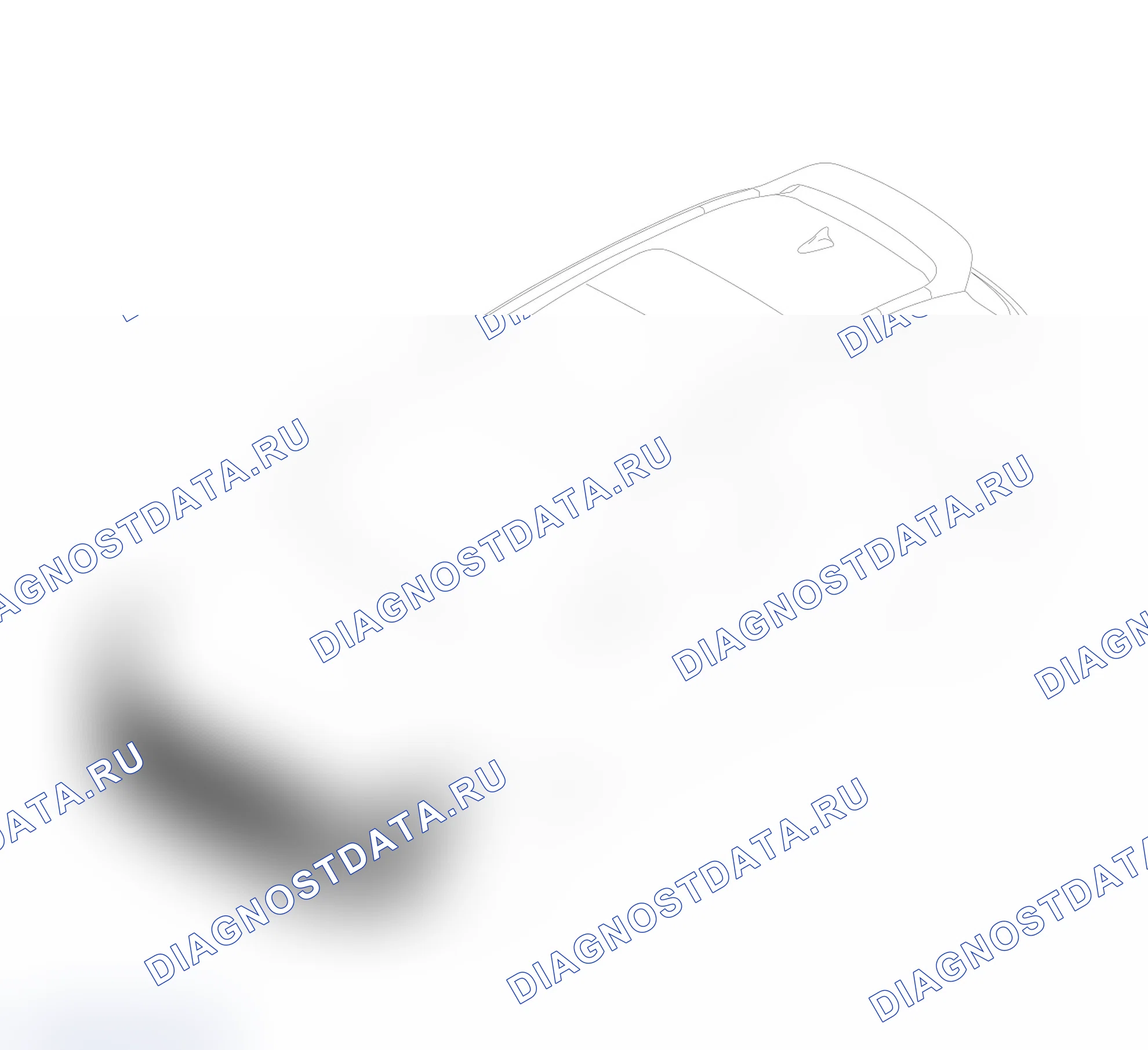 Схема расположения решётки радиатора — Haval Chitu. Haval Chitu I