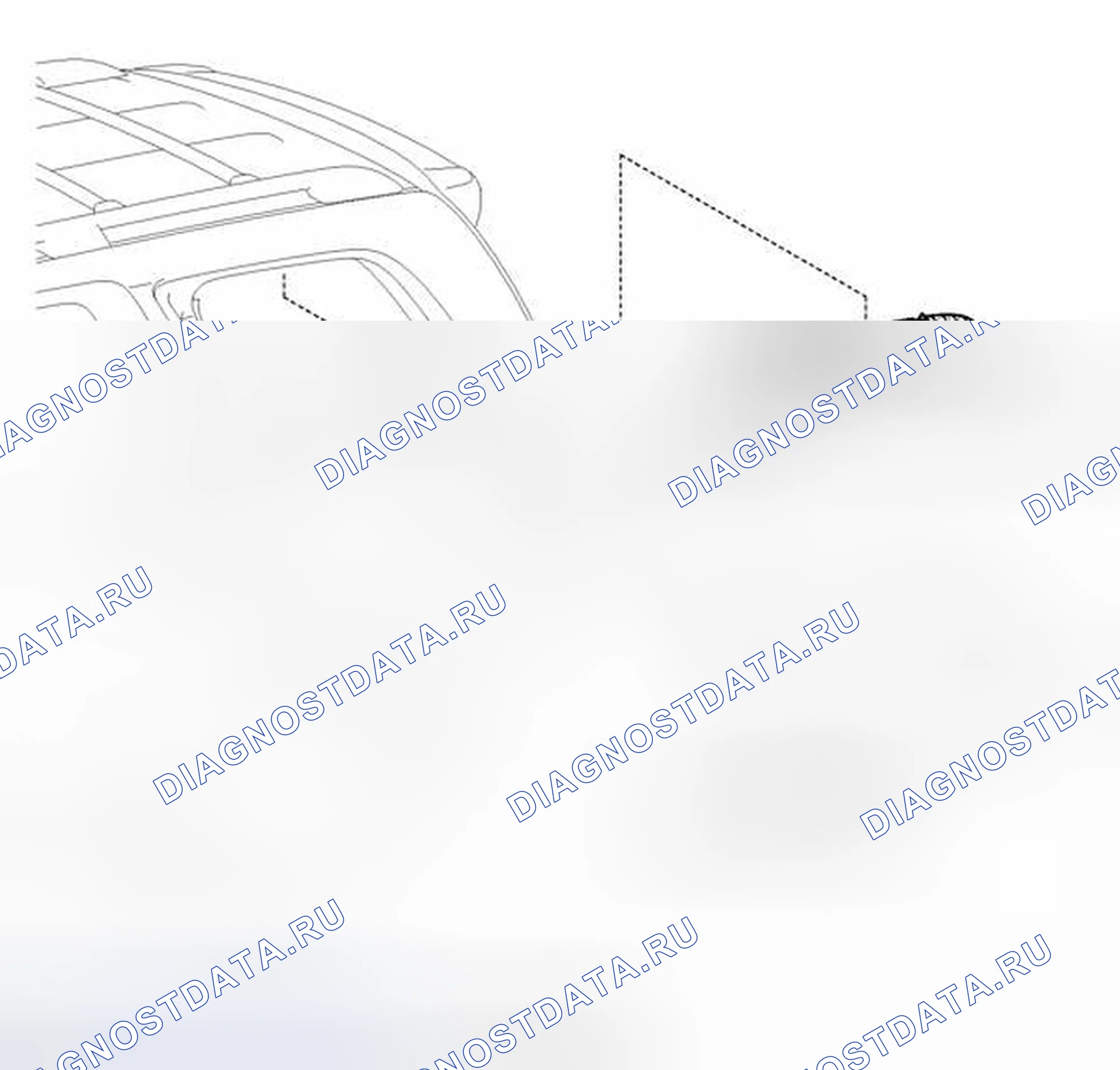 Рис. 75: ИЛЛЮСТРАЦИЯ. Toyota Sequoia II рестайлинг