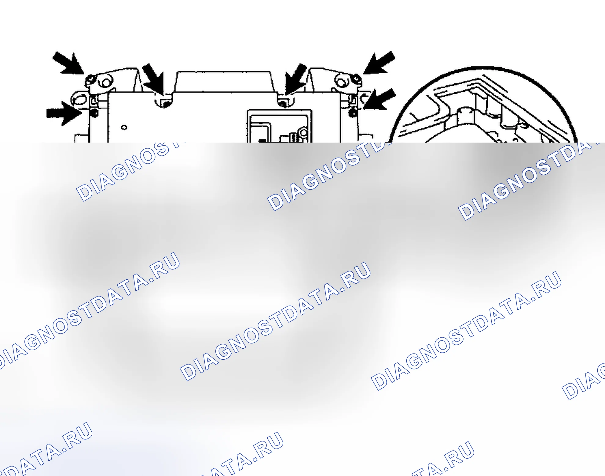 Рис. 243. Toyota Highlander I рестайлинг