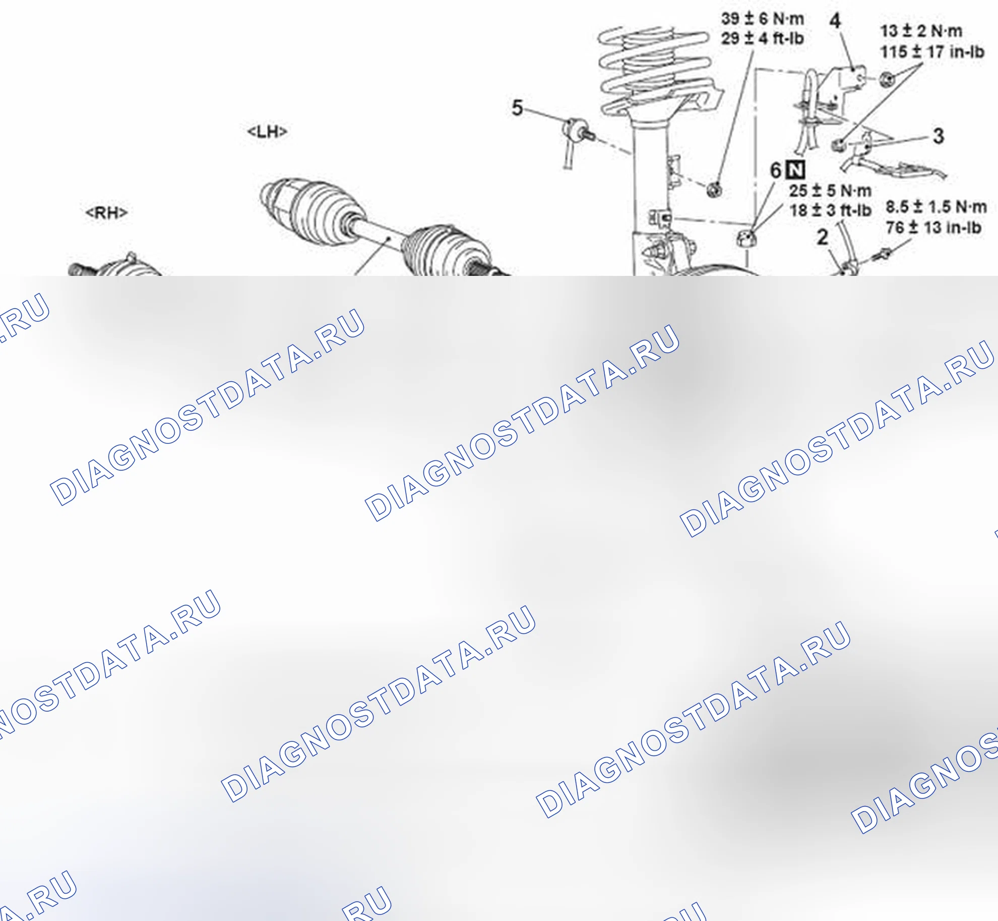 Рис. 175: AWD (тип A). Mitsubishi Lancer Ralliart X рестайлинг