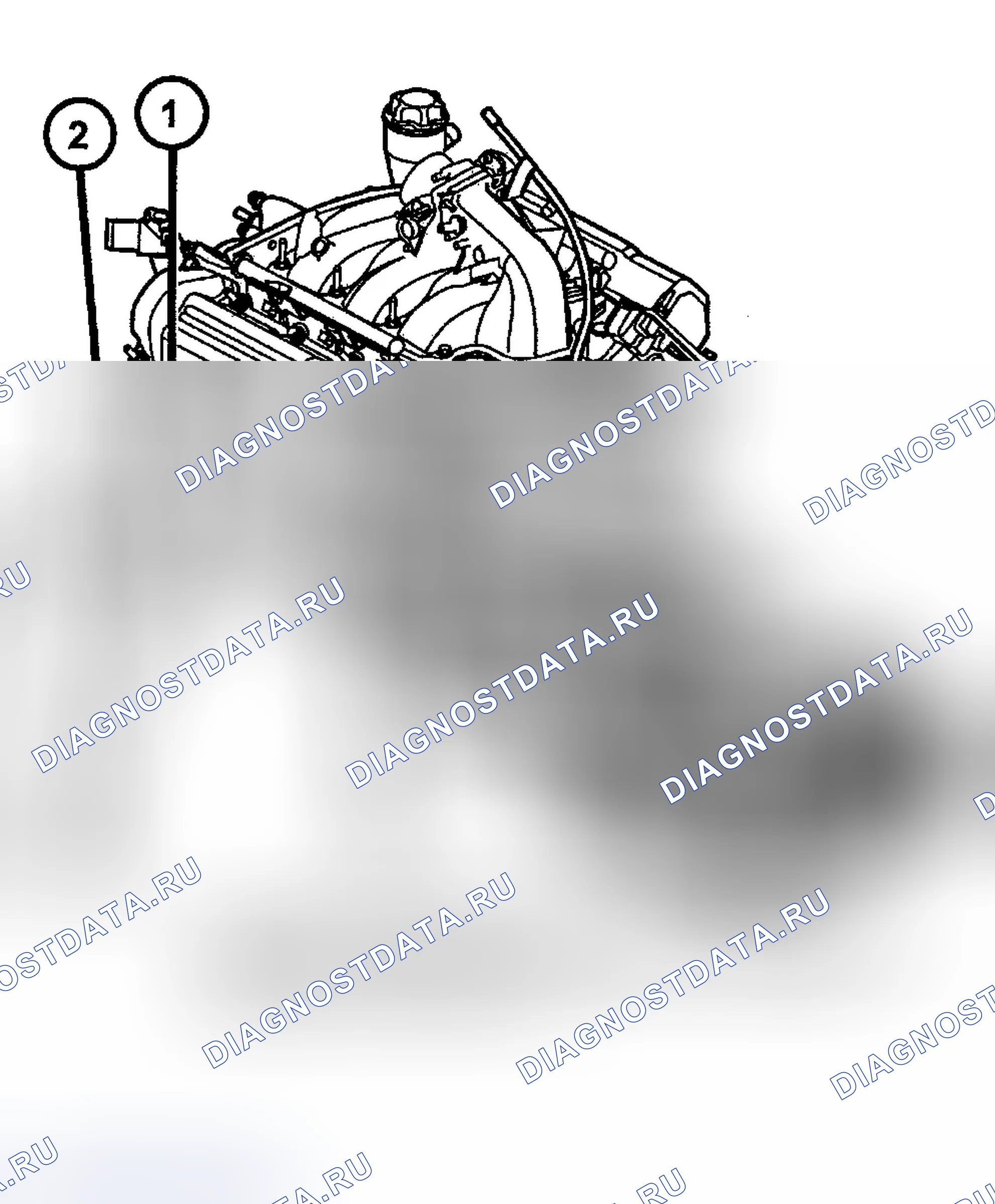 Рис. 9: Демонтаж (3.7L V-6). Jeep Liberty I