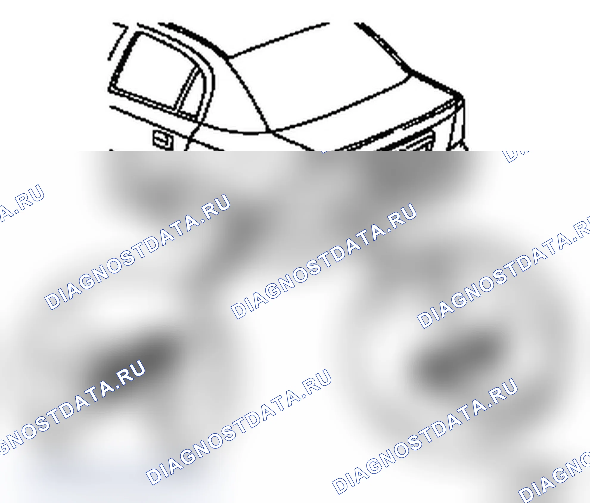 Демонтаж и монтаж крышки багажника (модели F07, F69). Opel Astra G