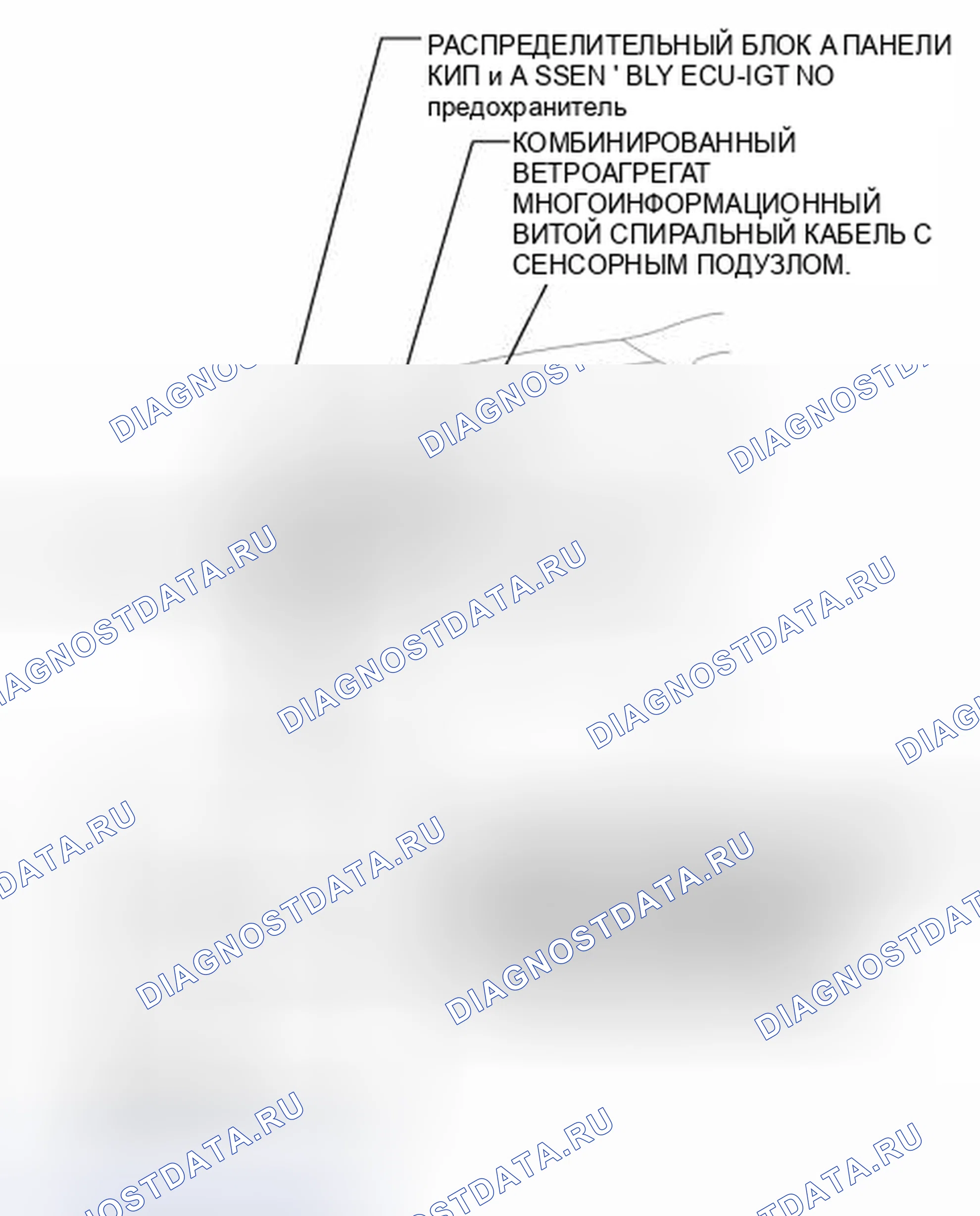 Рис. 371: ИЛЛЮСТРАЦИЯ. Toyota Avalon XX40