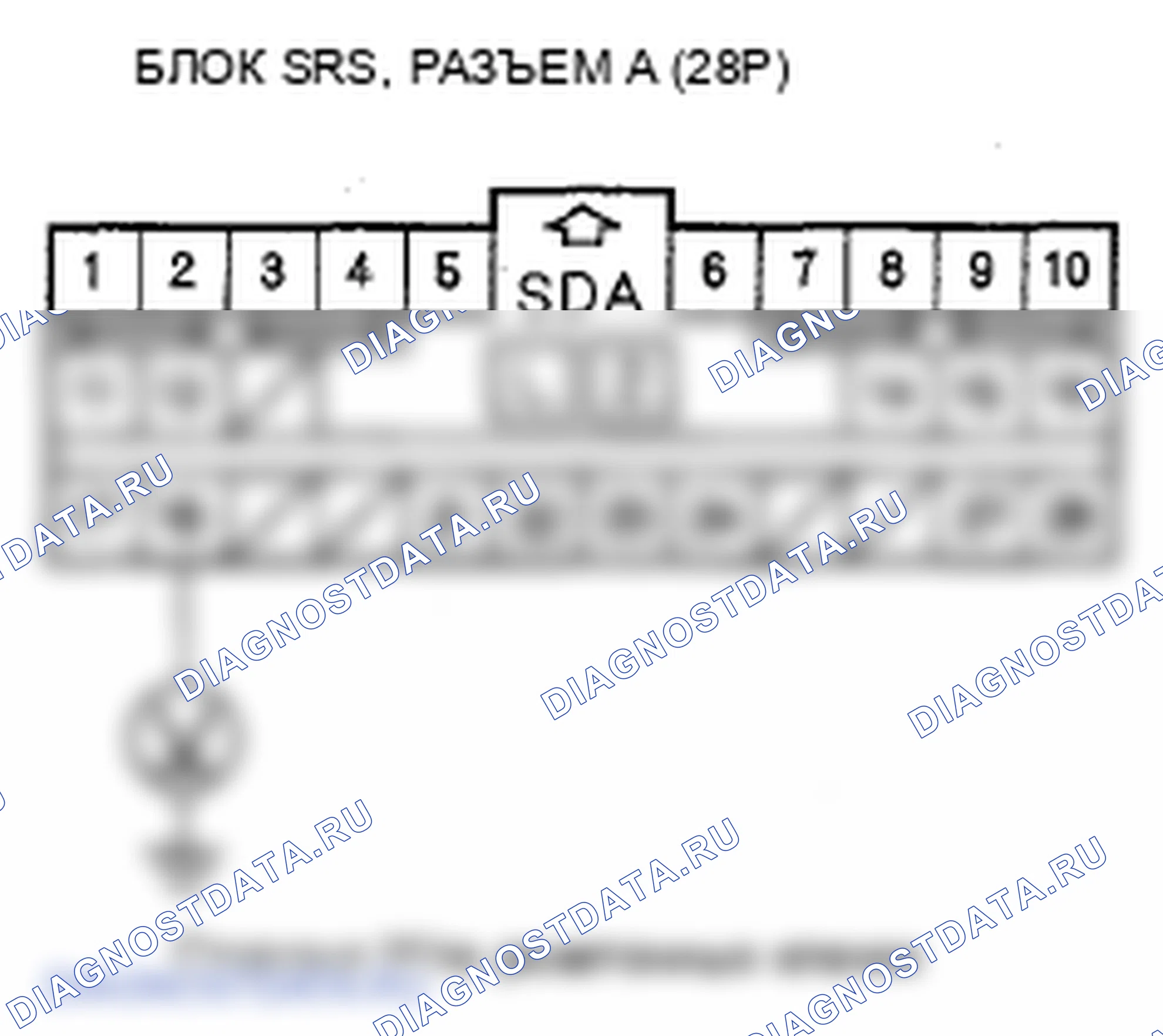 Рис. 174: расшифровка кода ошибки A2-1x (" x " может быть от 0 до 9 или от A до F): Неисправный источник питания (линия Vb). Honda S2000 AP2 рестайлинг