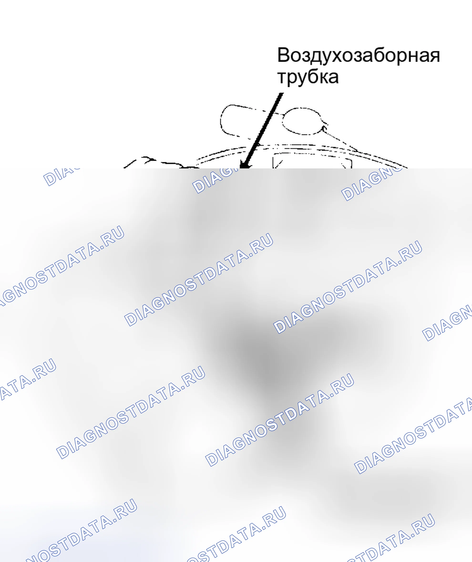 Рис. 2: Тестирование клапана против дожигания Использовать палец для проверки вакуума.. Honda Accord I