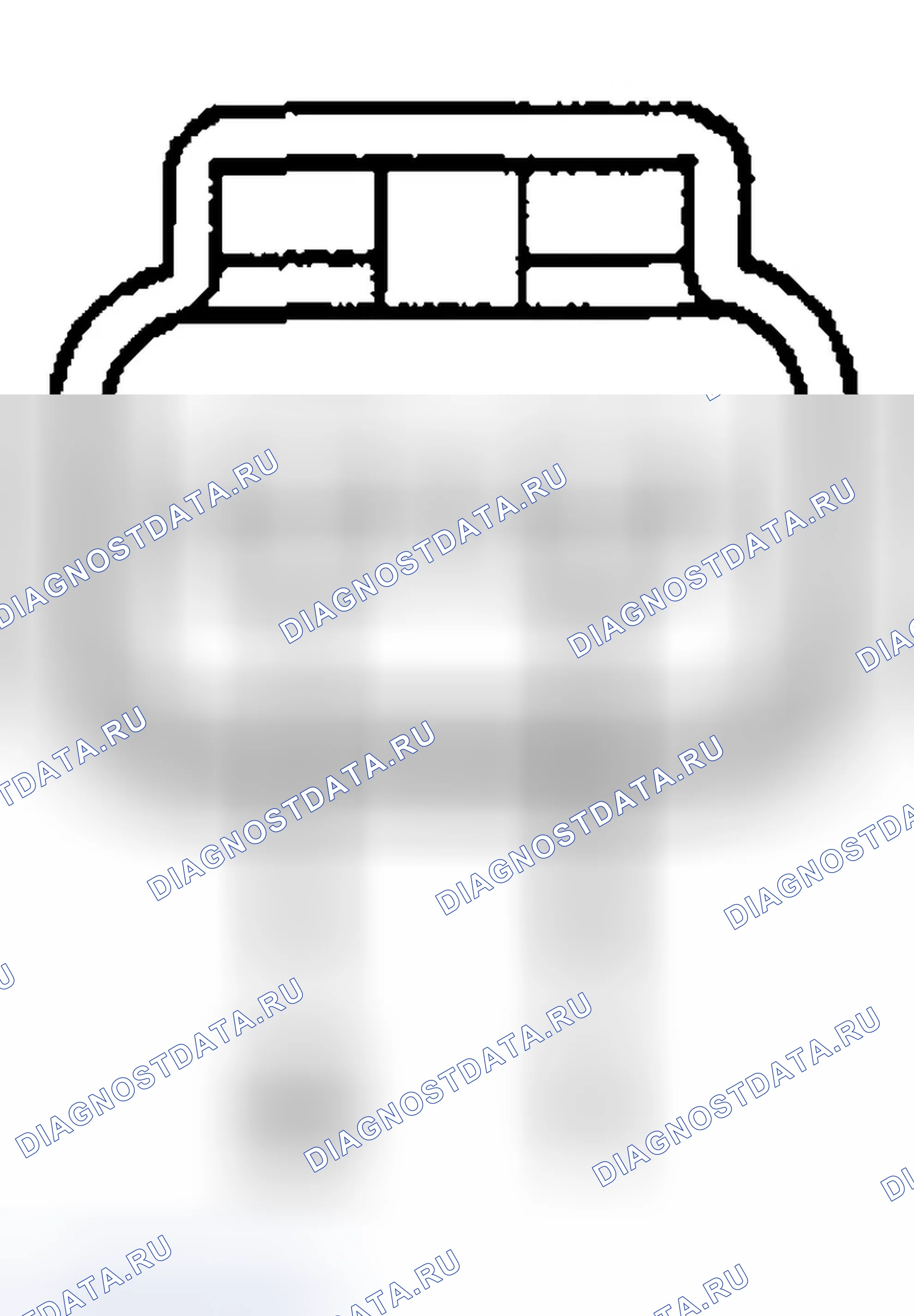 Рис. 155: Окно питания привода двигателя C524. Ford Explorer III