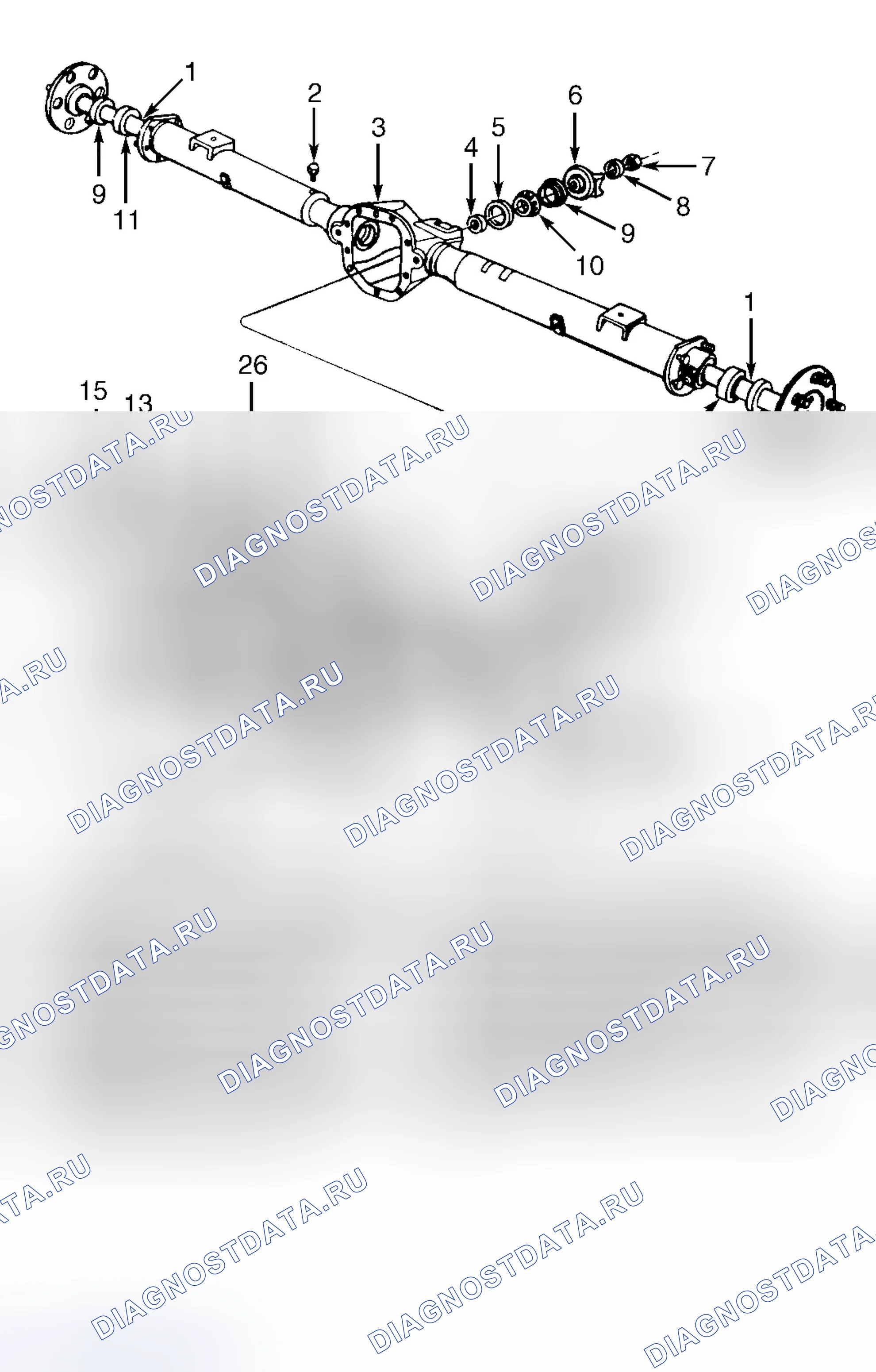 Рис. 9: ОПИСАНИЕ И РАБОТА. Dodge Dakota WS 