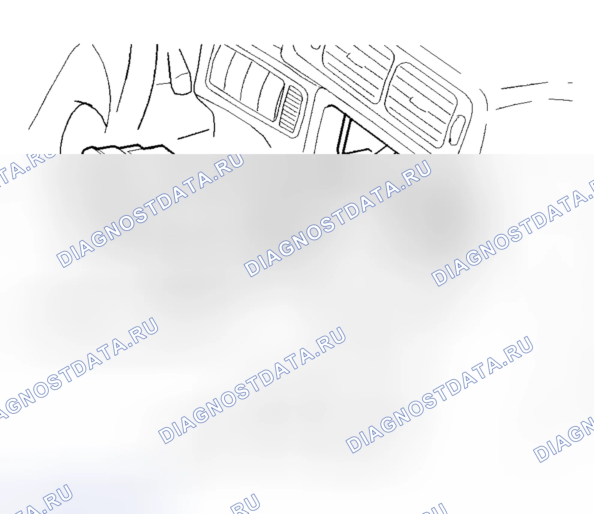 Рис. 6: Демонтаж и монтаж (электронный климат-контроль). Volvo S70 I