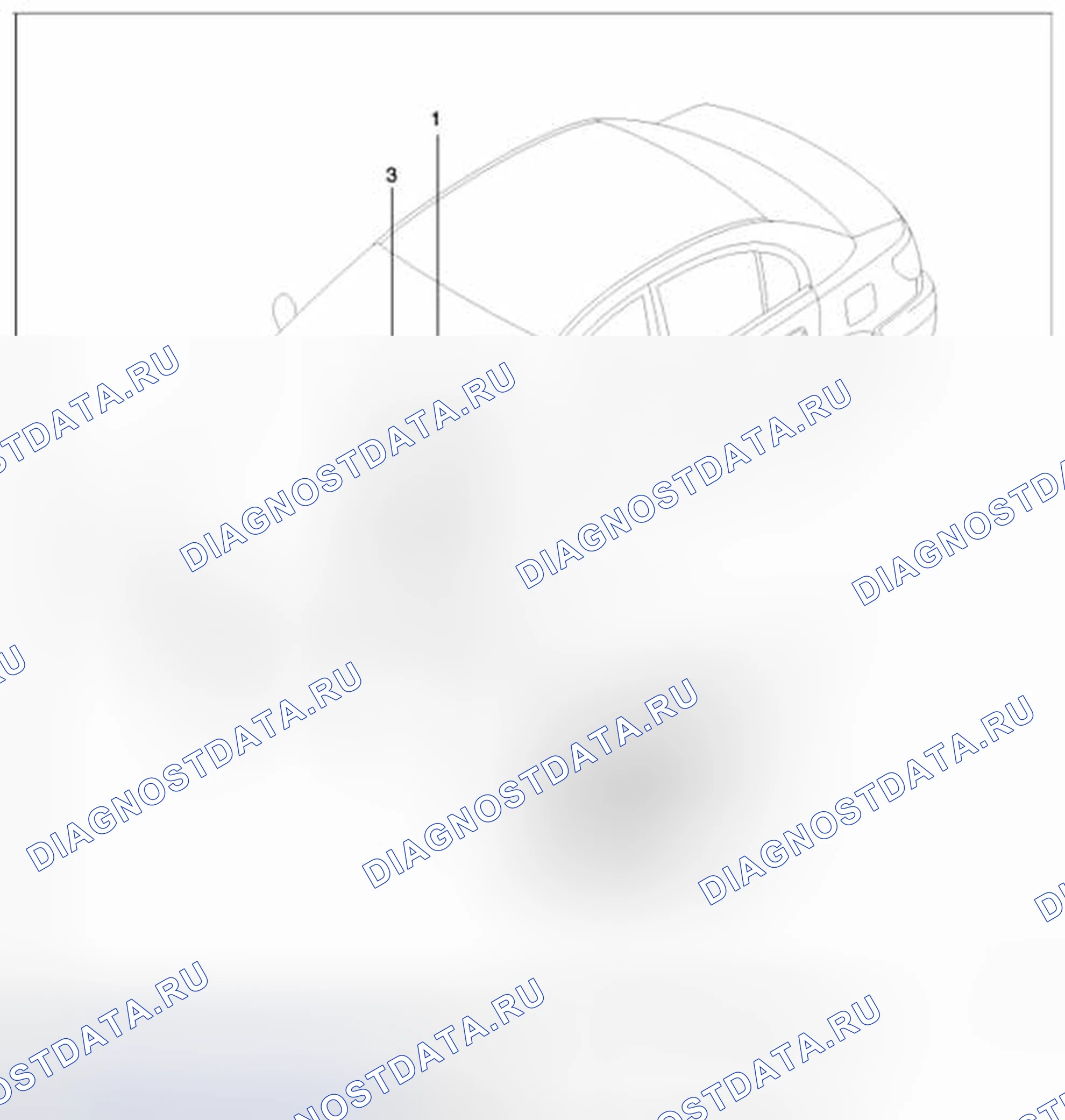 Рис. 1: РАСПОЛОЖЕНИЕ КОМПОНЕНТОВ. Geely Panda I