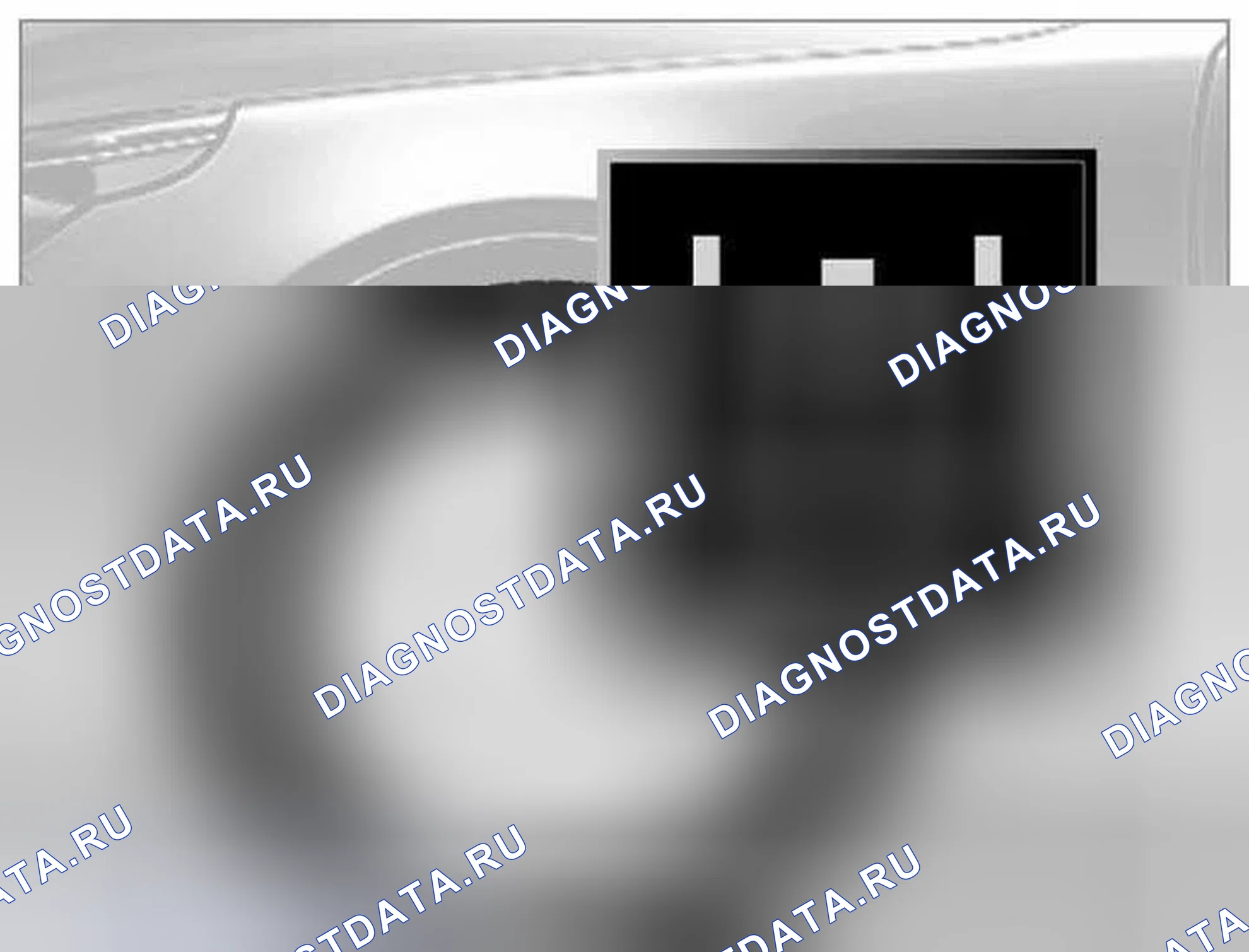 Рис. 158: Индикатор Run Flat: Все модели. BMW M3 E90