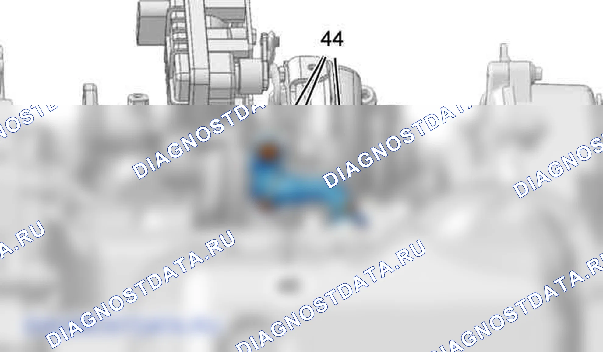 Повторная установка: двигателя — b1hm0vfd. Citroen C5 II