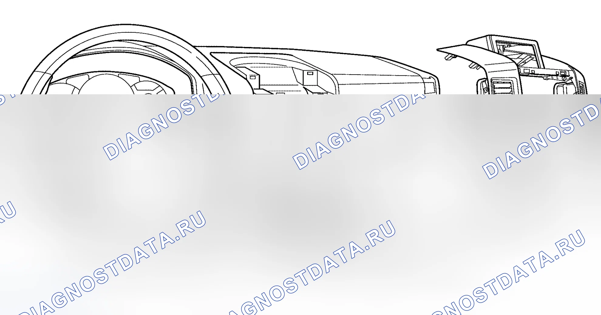 Рис. 12: Крышка кластера D. Infiniti QX56 I