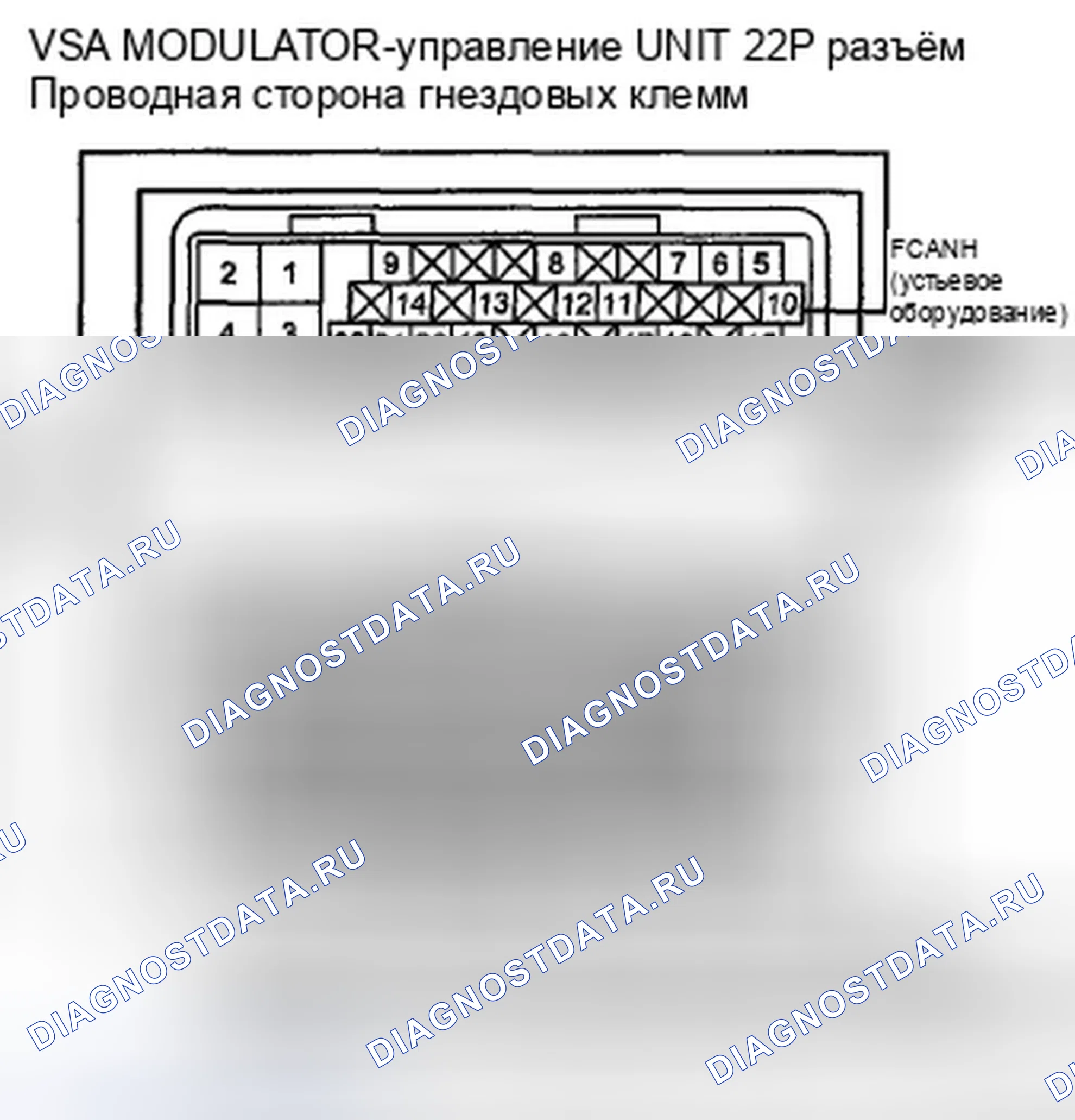 Рис. 41: расшифровка кода ошибки 86-12: Связь F-CAN с неисправностью блок управления силовым агрегатом (PCM) (блок управления силовым агрегатом) (двигателя); расшифровка кода ошибки 86-13: Связь F-CAN с ПК. Honda Crosstour I