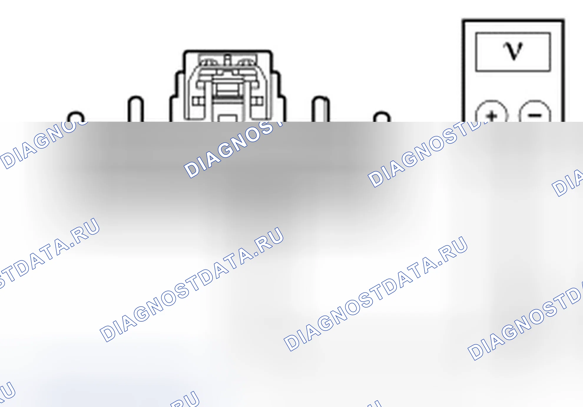 Рис. 68: КОНТРОЛЬНАЯ ТОЧКА P: КОНТРОЛЬ ТЕМПЕРАТУРЫ НЕ РАБОТАЕТ / РАБОТАЕТ НЕПРАВИЛЬНО. Ford Flex I