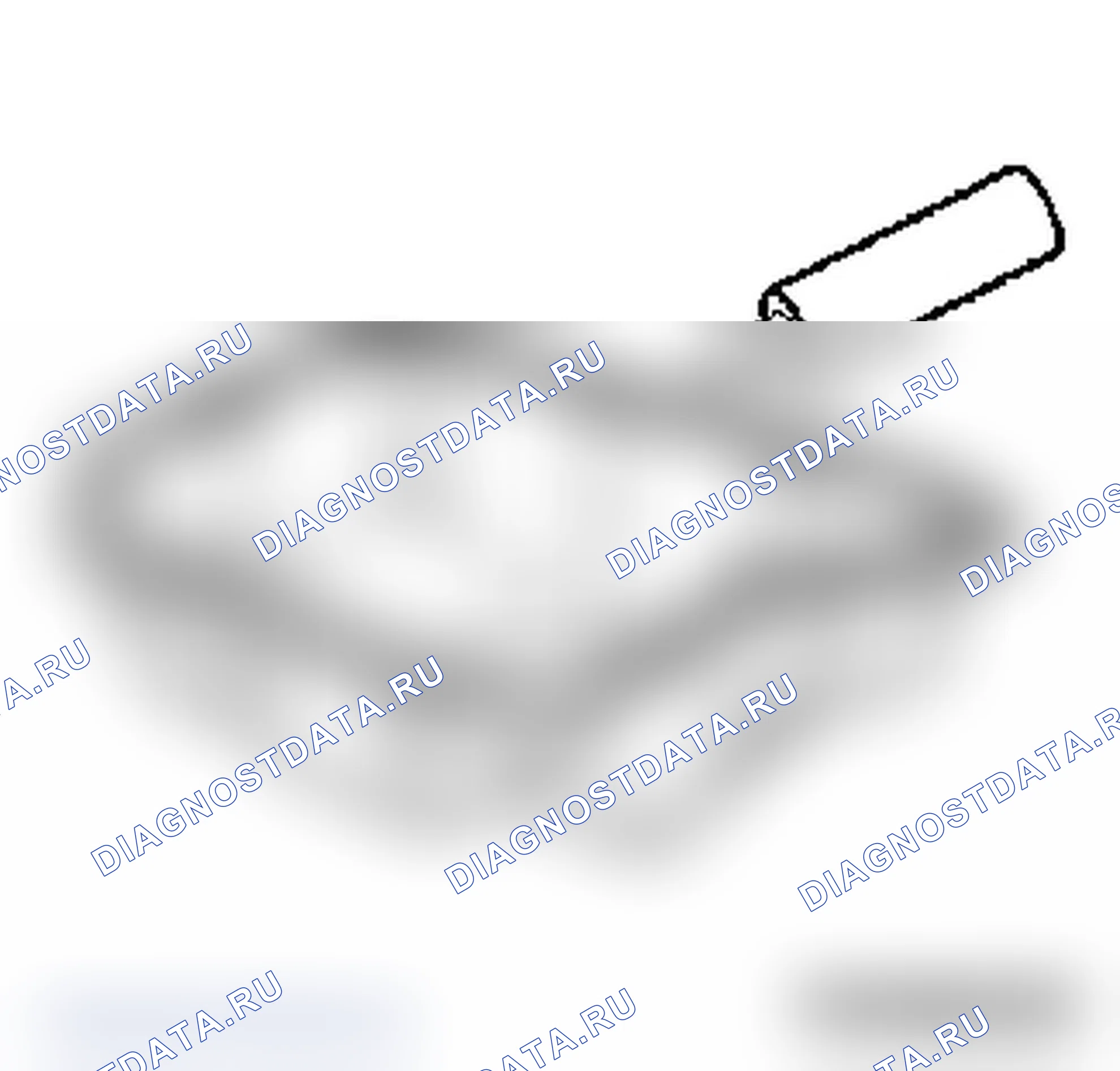 Уплотнение боковой крышки (AF23). Opel Vectra C