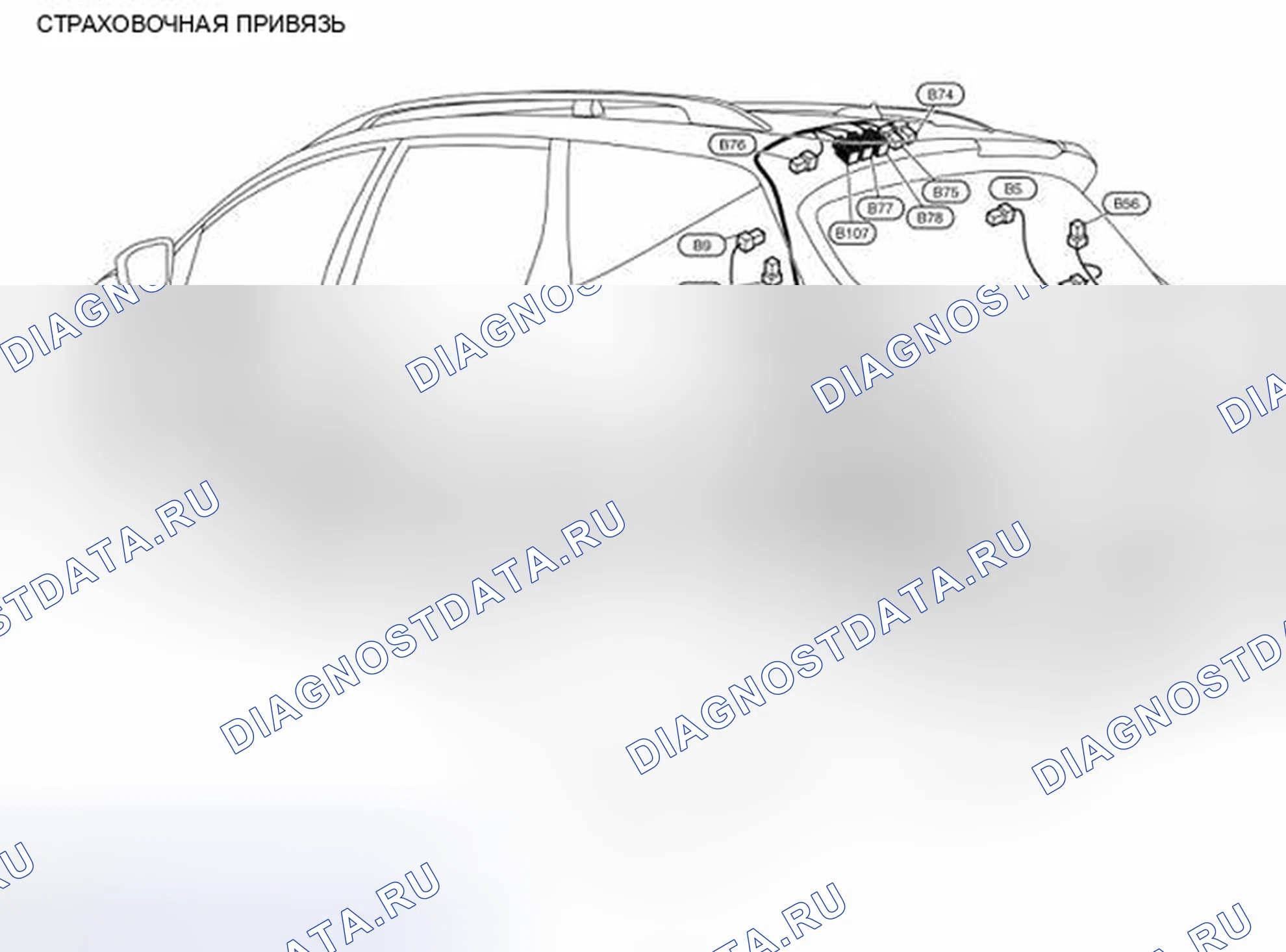 Рис. 94: Страховочная система. Honda Inspire I