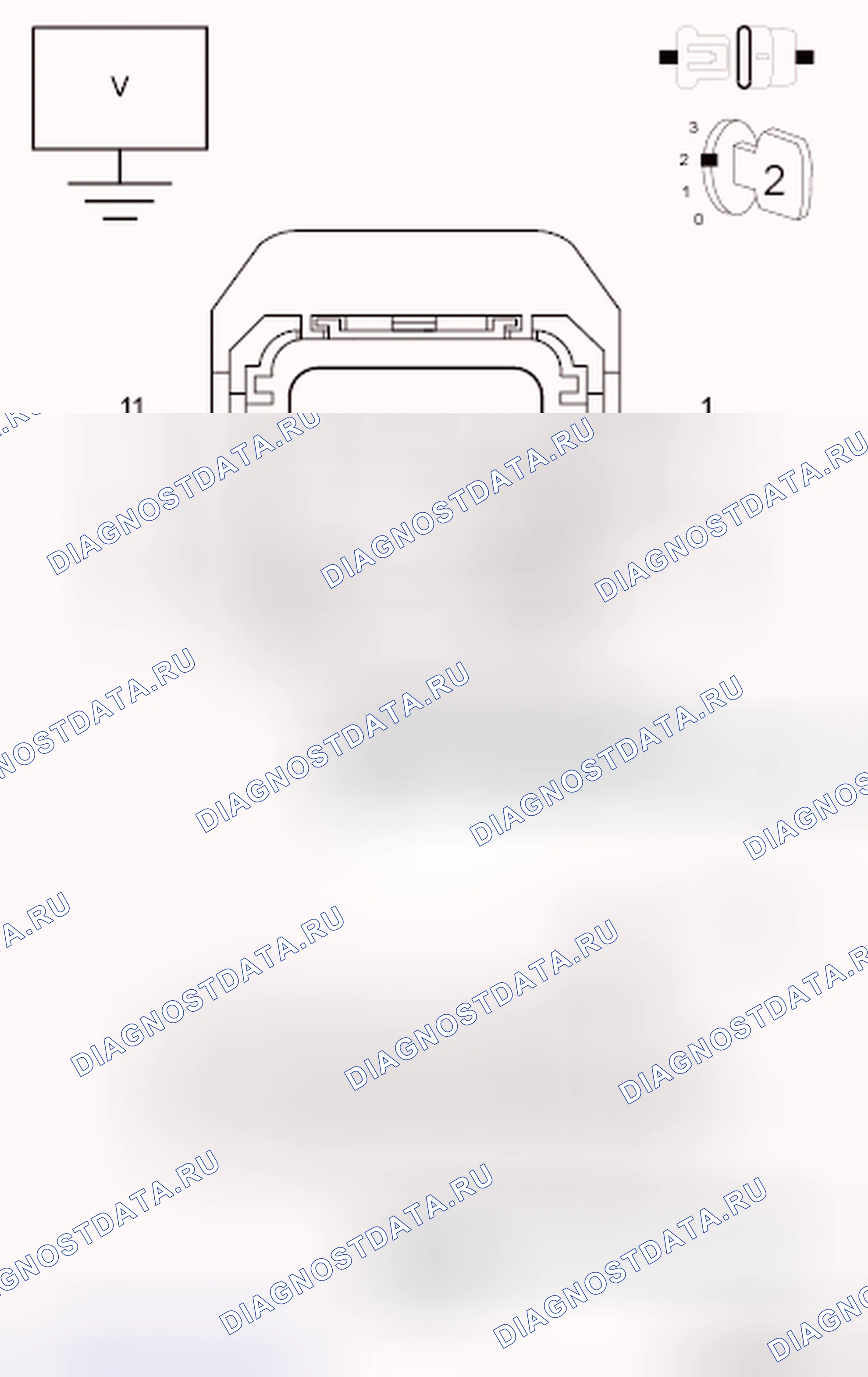 Рис. 23: ДИАГНОСТИЧЕСКИЙ ТЕСТ. Dodge Grand Caravan V