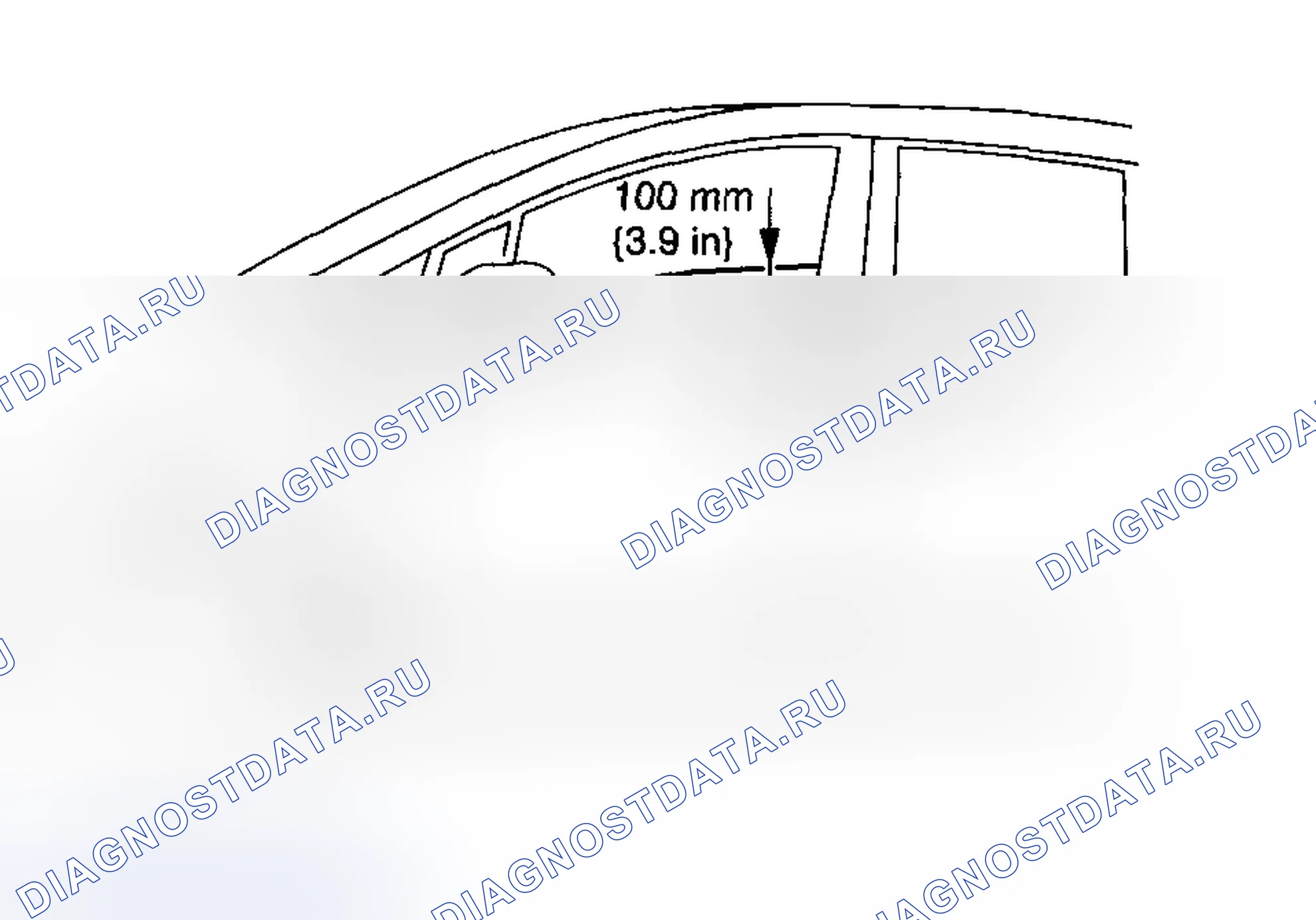 Рис. 2: СНЯТИЕ / УСТАНОВКА СТЕКЛА ПЕРЕДНЕЙ ДВЕРИ. Mazda 5 I