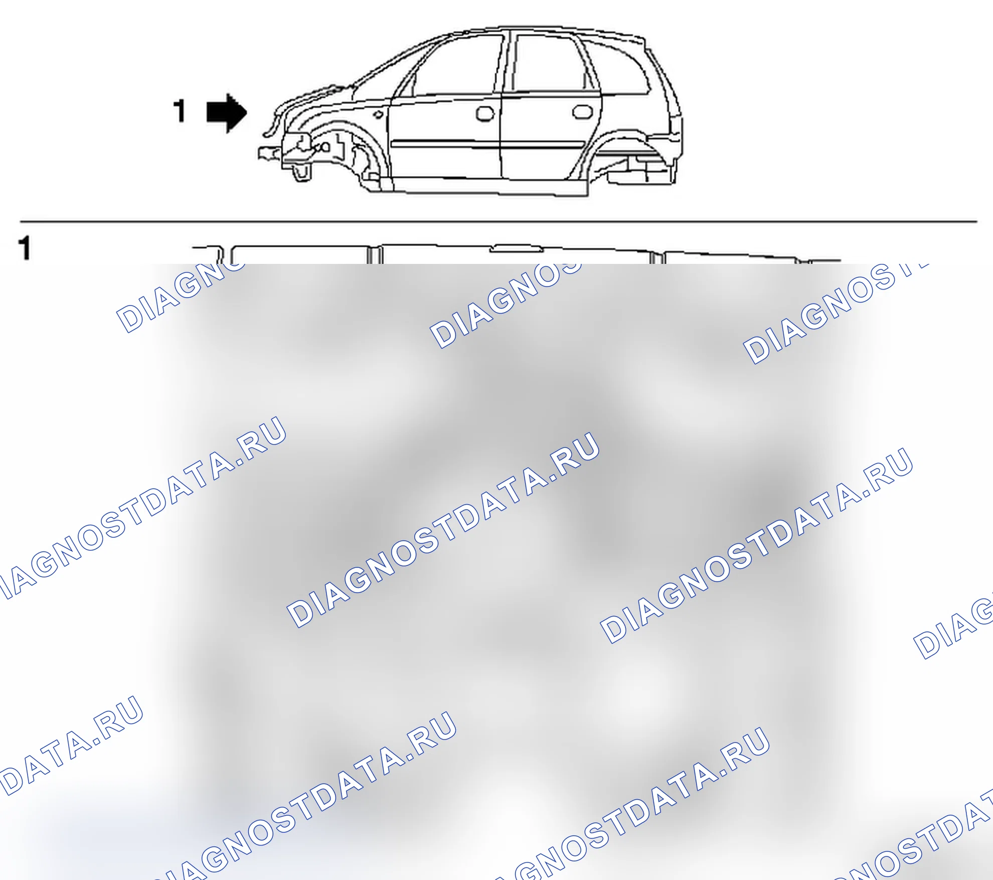 Противокоррозионные мероприятия Уплотнение шва. Opel Meriva A рестайлинг
