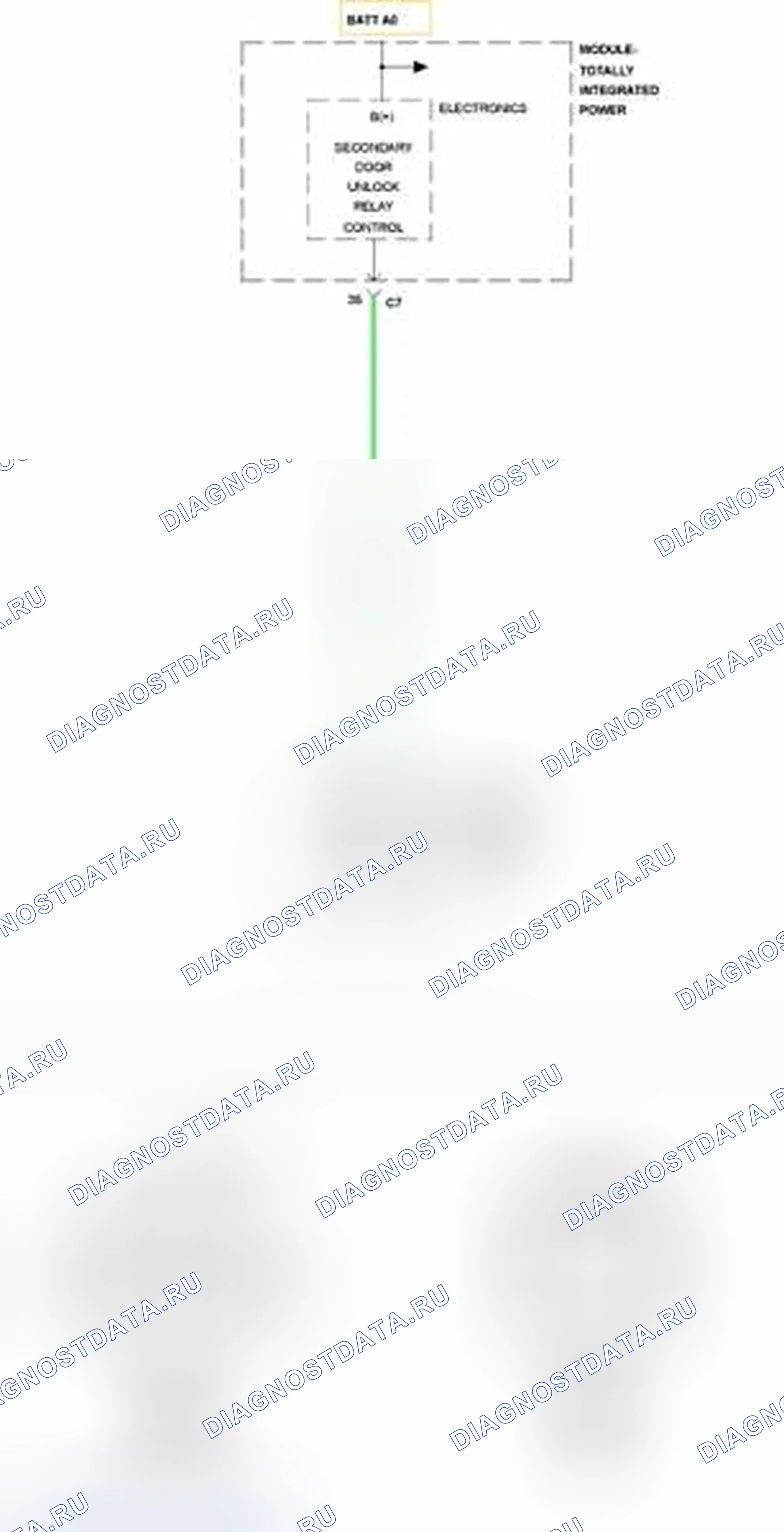 Рис. 570: Принципиальная схема. Dodge Journey I