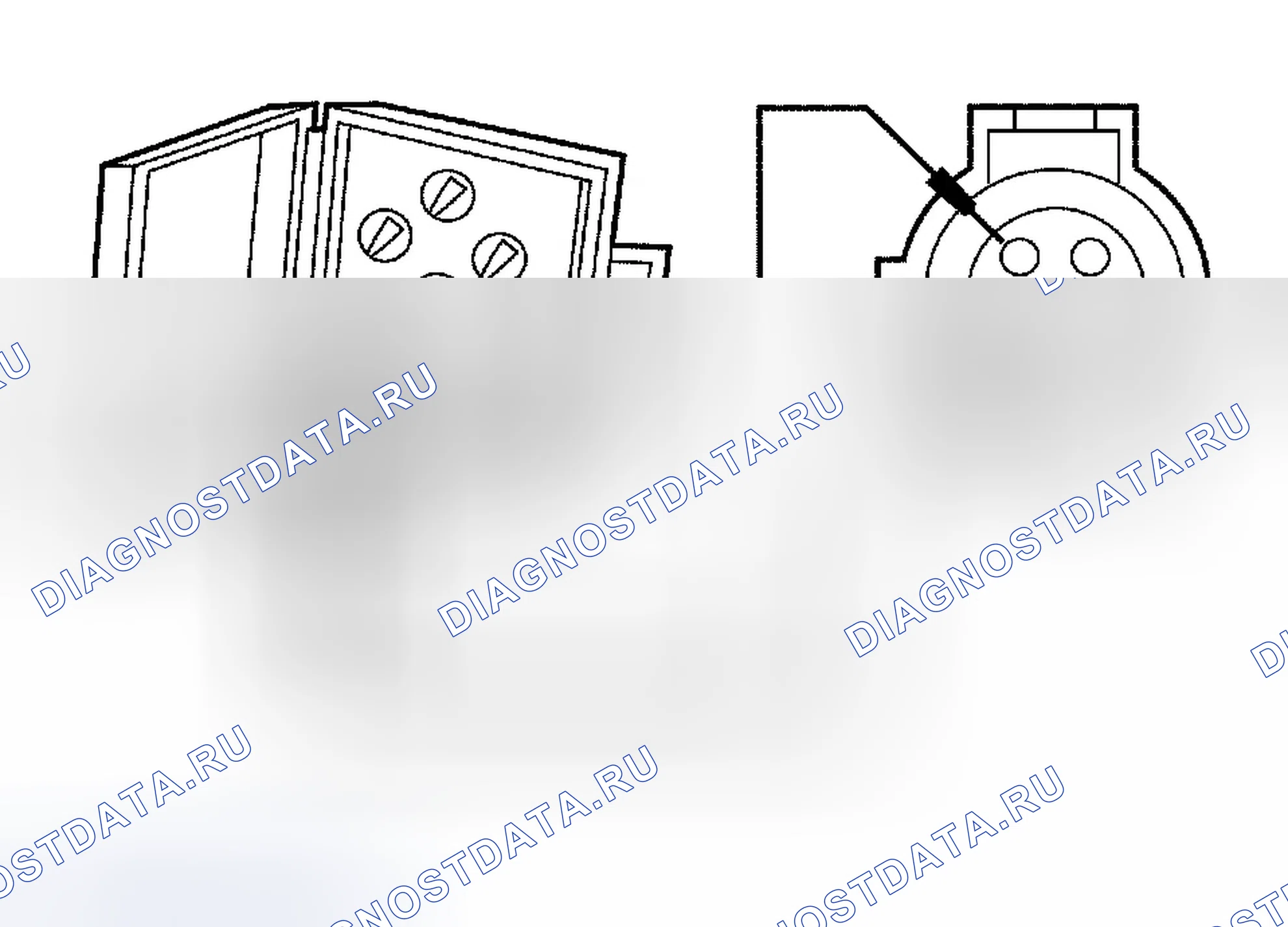 Рис. 18: КОНТРОЛЬНАЯ ТОЧКА B: НЕВЕРНАЯ ИНДИКАЦИЯ ТОПЛИВОМЕРА. Ford Escape I рестайлинг