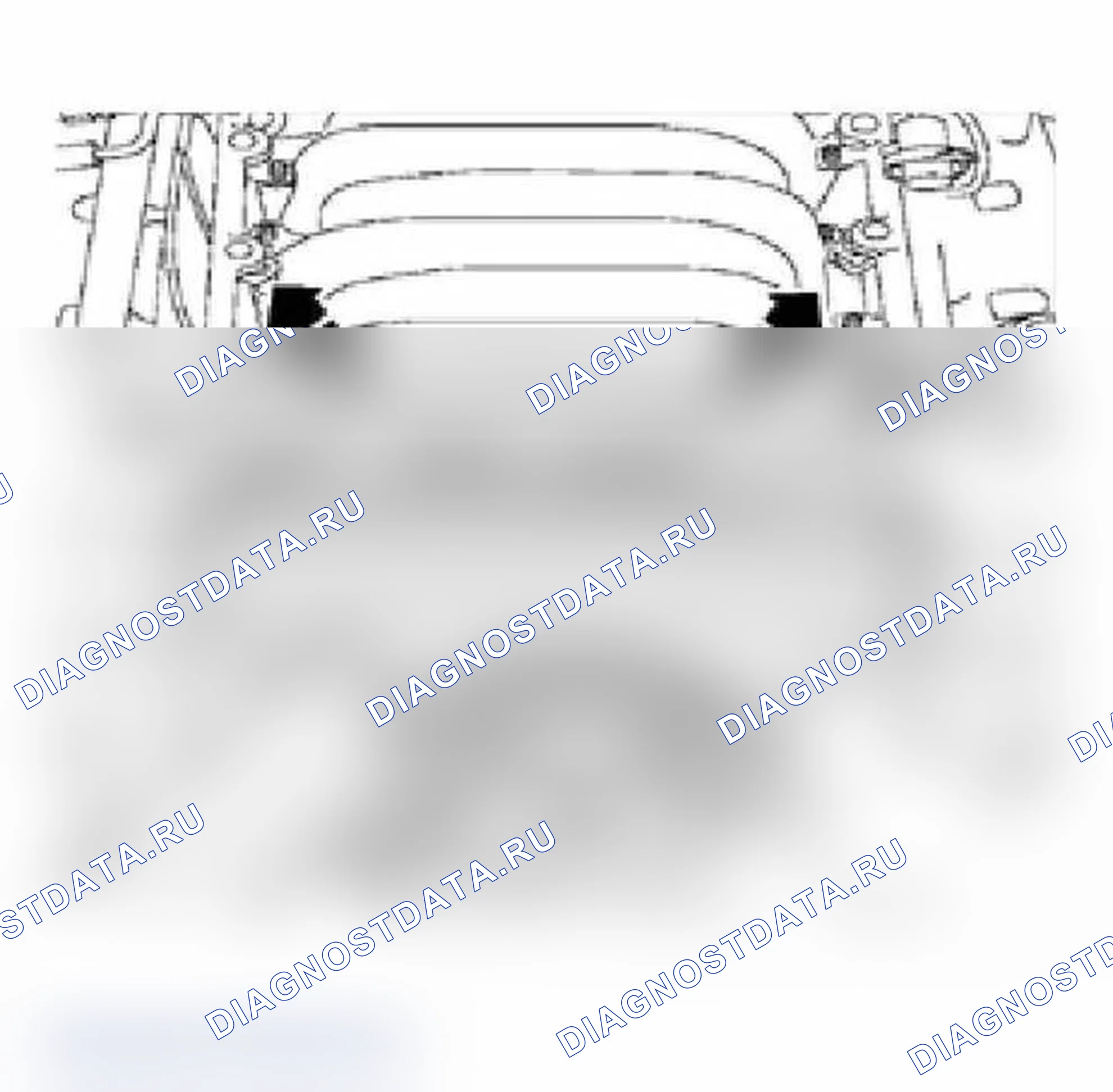Рис. 681: Блок цилиндров 2 (слева):. Audi A6 C5 рестайлинг