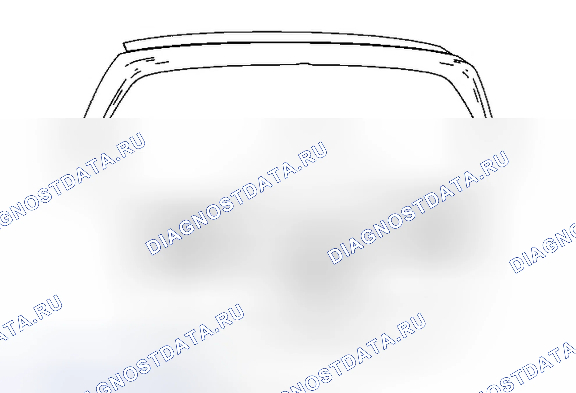 Рис. 9: Замена эмблемы / паспортной таблички дверь багажника. Chevrolet Spark M300
