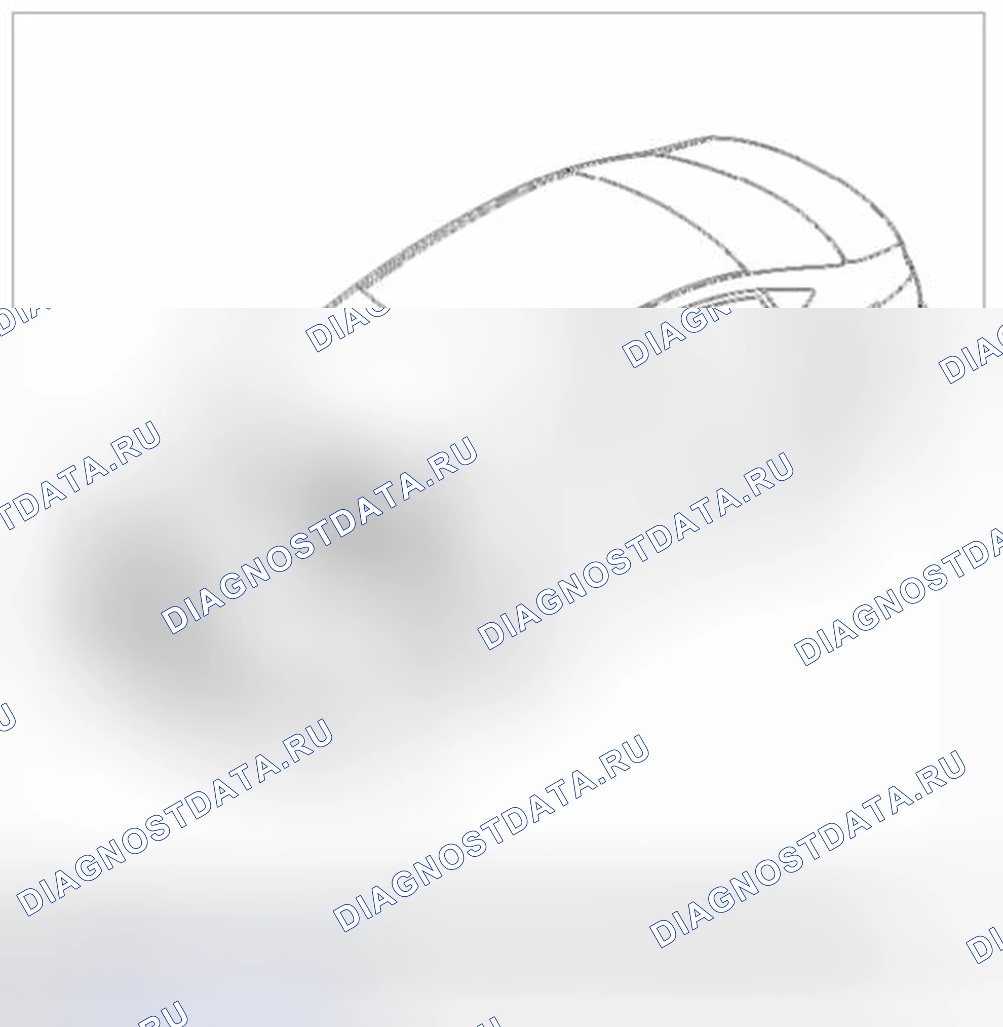Рис. 1: Расположение компонентов. Hyundai Accent IV
