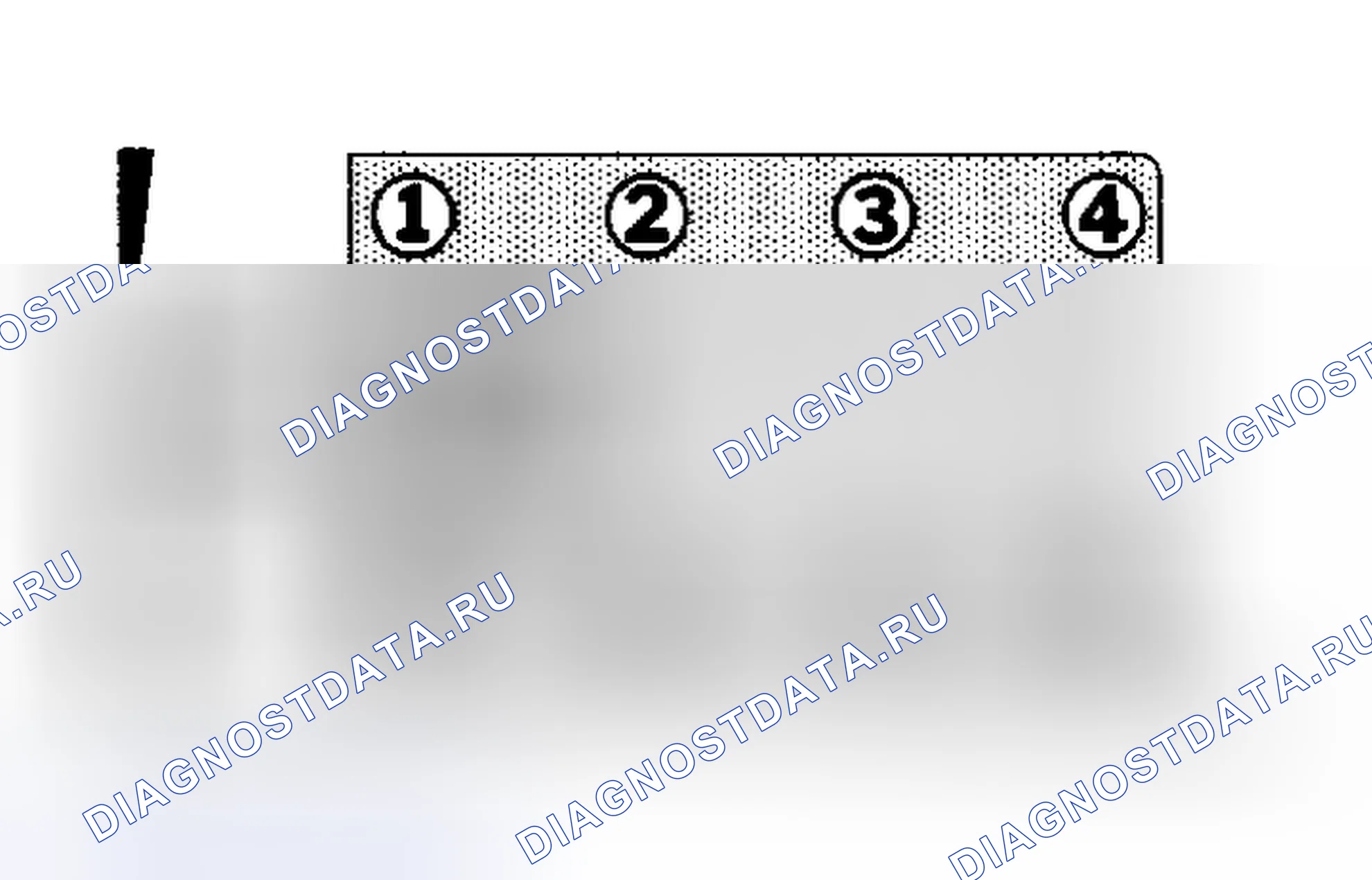 Рис. 16: Маркировочные знаки 5.0L H.O. и 5.8L Firing Order и Timing. Ford Thunderbird IX