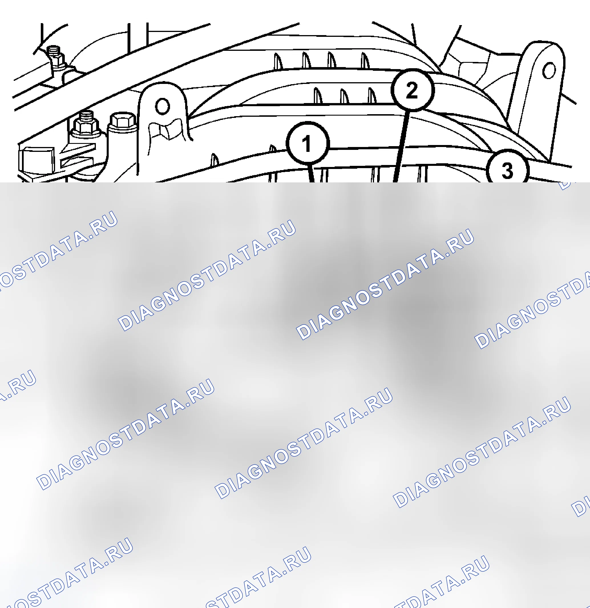 Рис. 7: УСТАНОВКА-3.7л. Jeep Commander I