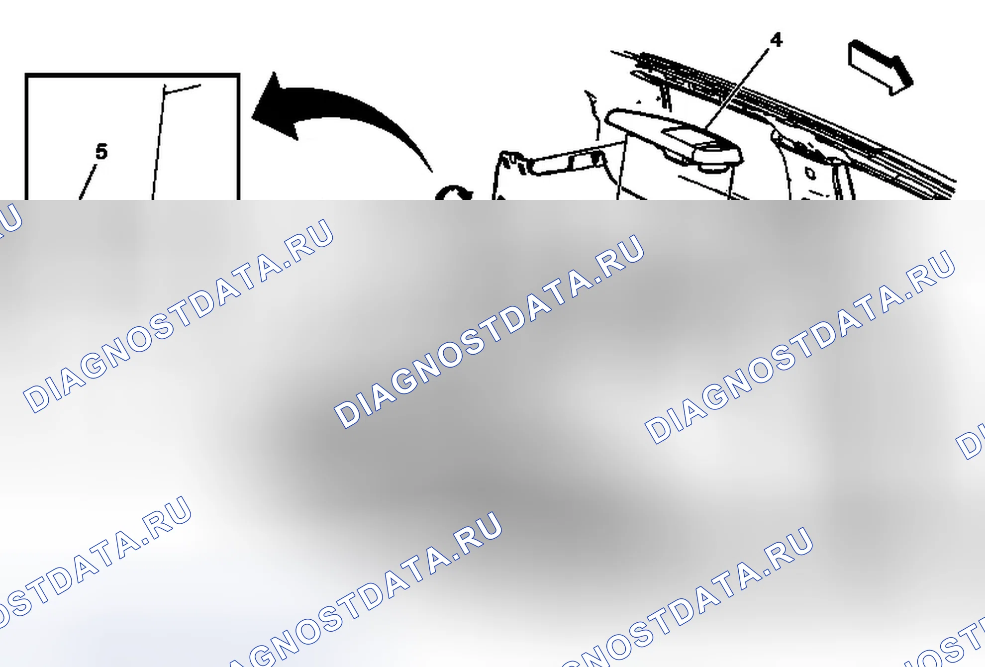Рис. 90: Четверть нижней задней панели отделки Замена (Acadia / OUTLOOK с TB4). Chevrolet Traverse I