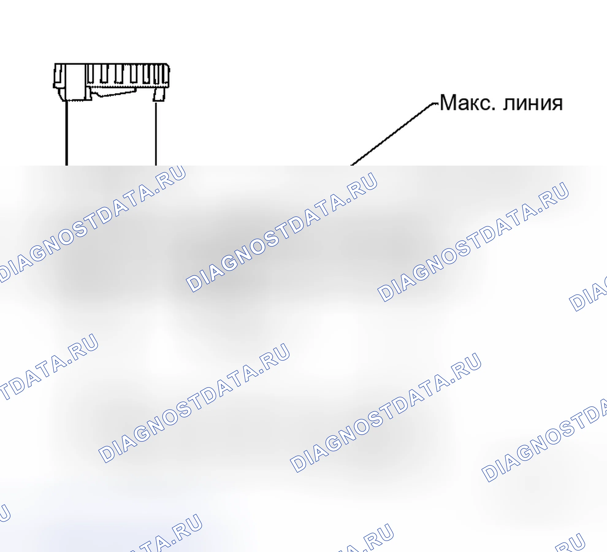 Рис. 22: Проверка уровня тормозной жидкости. Honda N-One I
