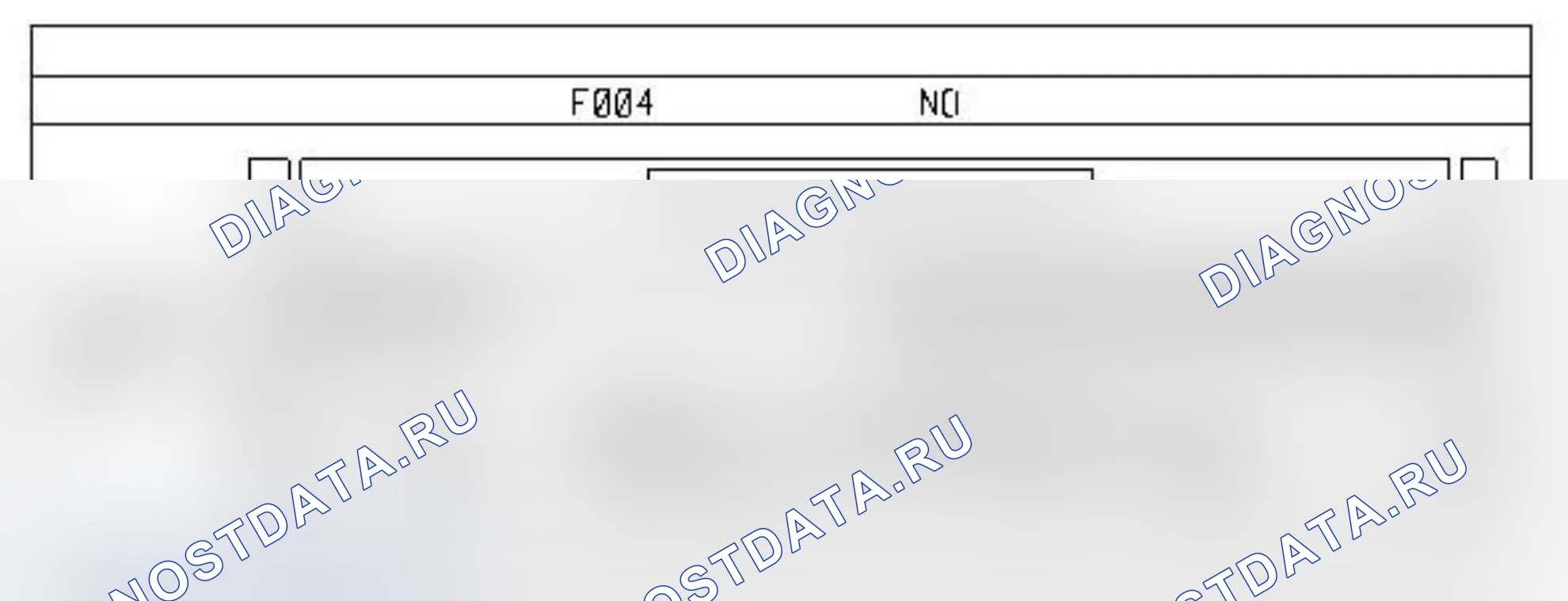 Распиновка разъёма 653 — Дисп.для инд. врем.,наружн.темп.и инф. радиотел.. Renault Trafic II