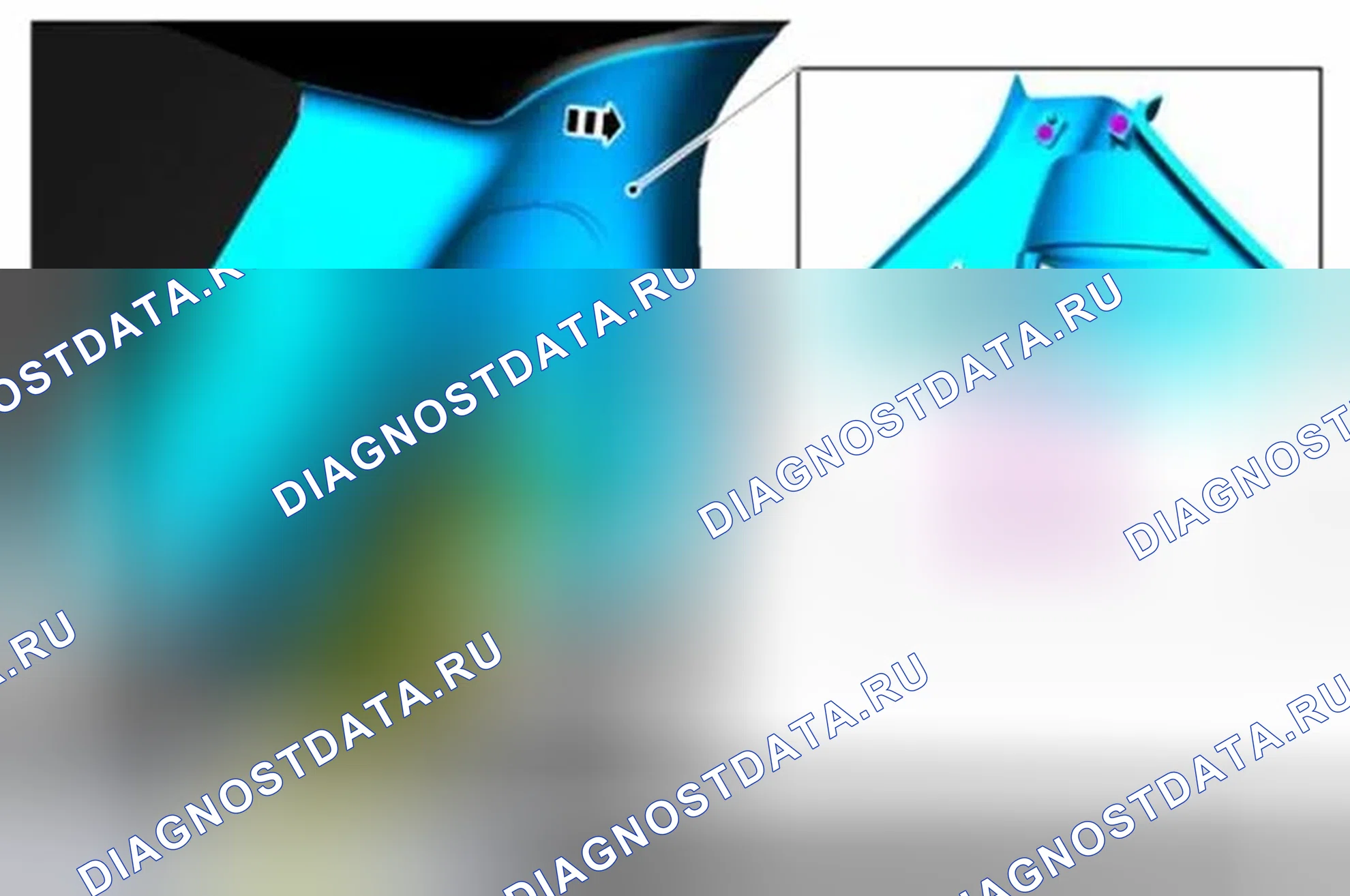 Рис. 12: Демонтаж. Ford C-MAX II