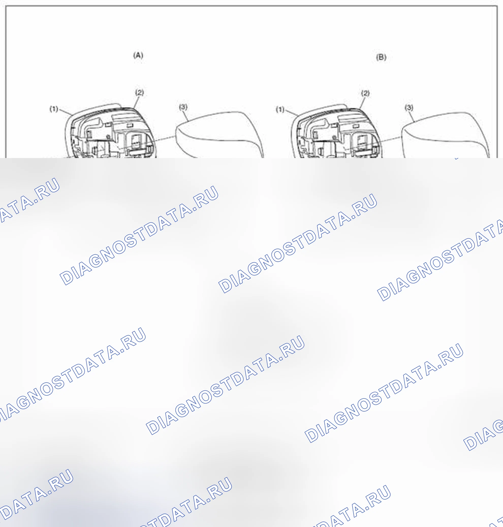 Рис. 76: ЗЕРКАЛО. Subaru Impreza WRX GE рестайлинг