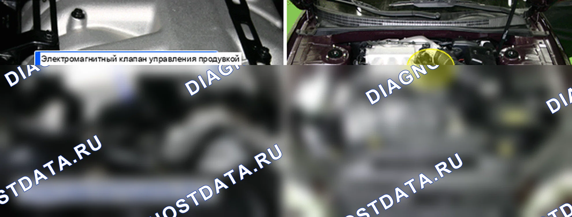 P0444: система улавливания паров топлива - клапан продувки Цепь клапана открыта. Hyundai Santa Fe CM