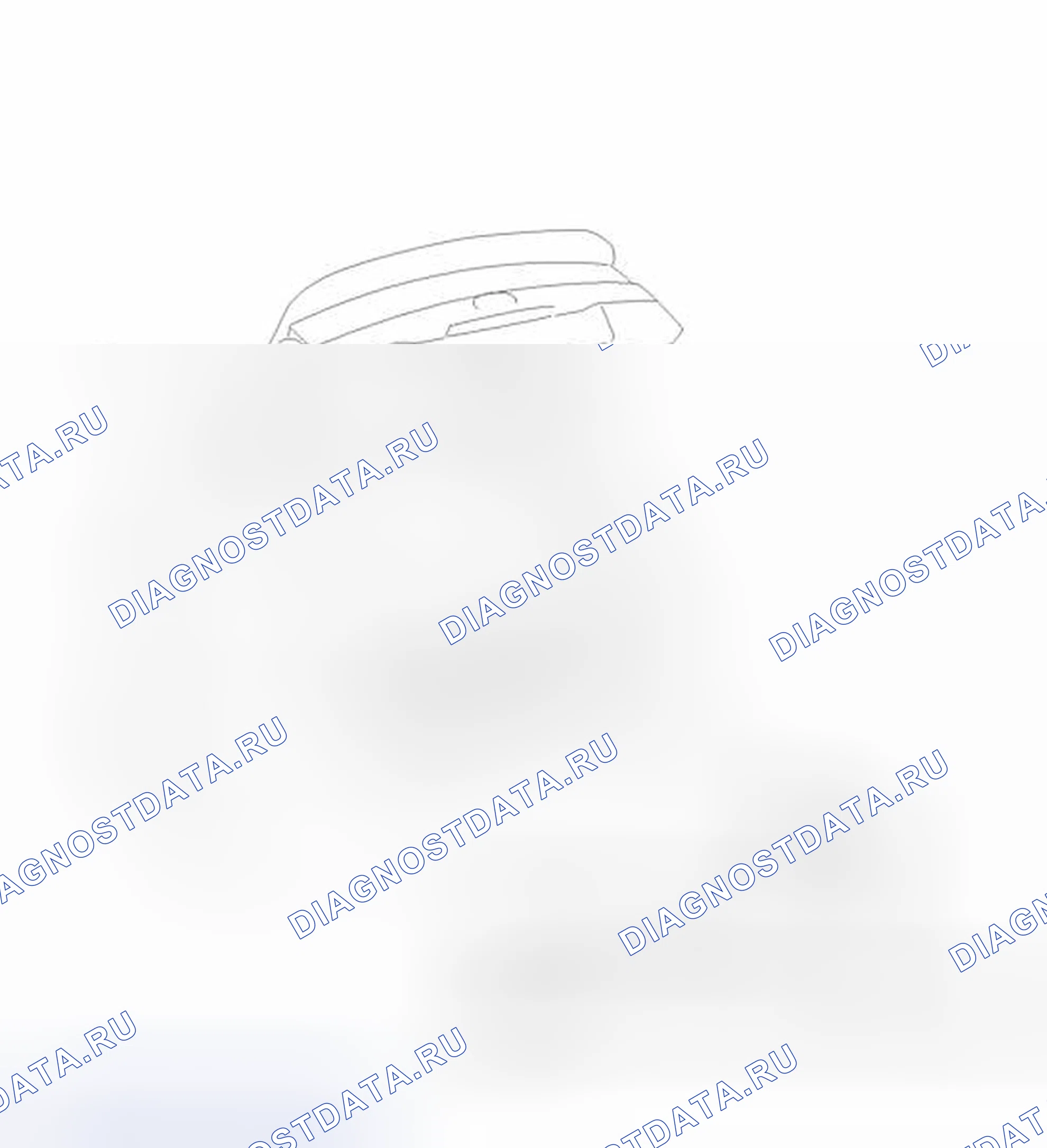 Рис. 414: ИЛЛЮСТРАЦИЯ. Toyota Prius III рестайлинг