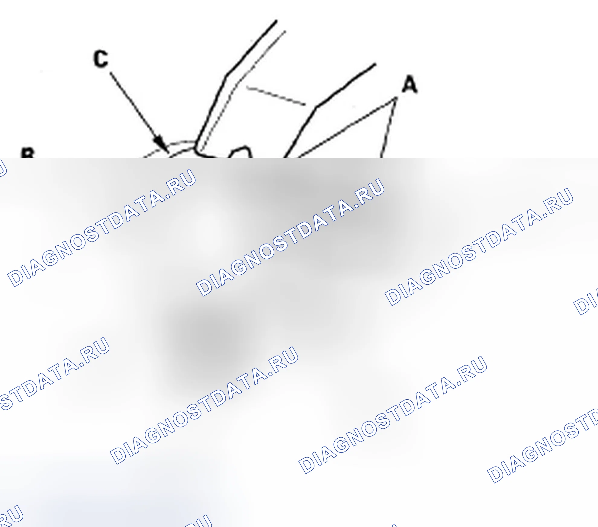 Рис. 13: Демонтаж/монтаж верхней облицовки. Acura TSX I