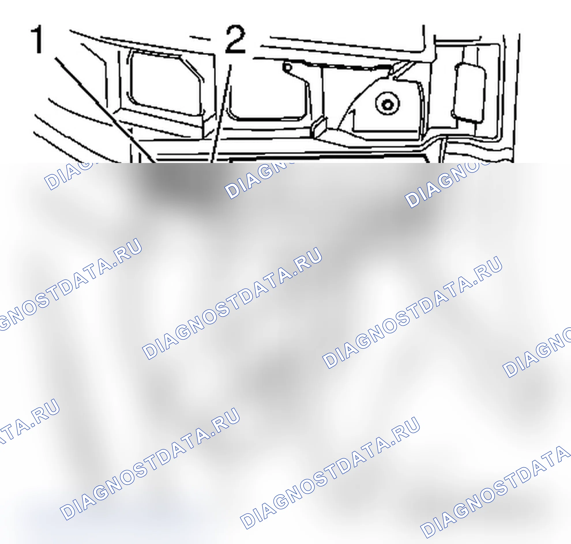 Замена приемника системы Open and Start на задней панели. Opel Zafira B
