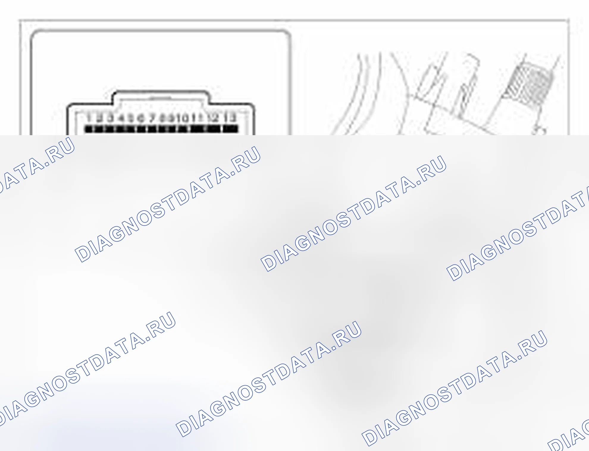 Рис. 3: Проверка фар. BMW 6 серия F06/F13/F12