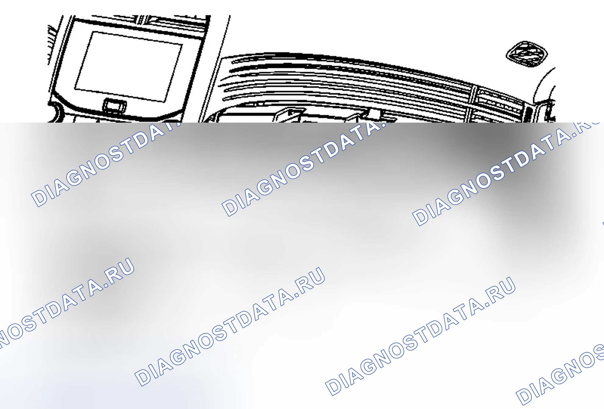 Рис. 64: Замена дверной накладки отсека приборной панели. Chevrolet Malibu VIII рестайлинг
