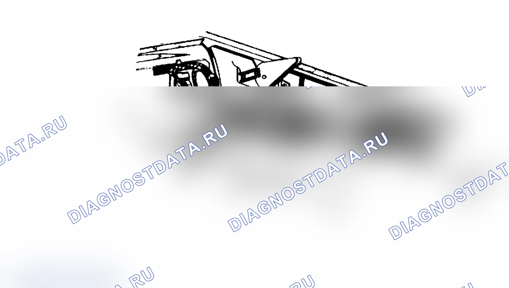 Рис. 1: Расположение компонентов (1 из 6). Dodge Ramcharger AW150 