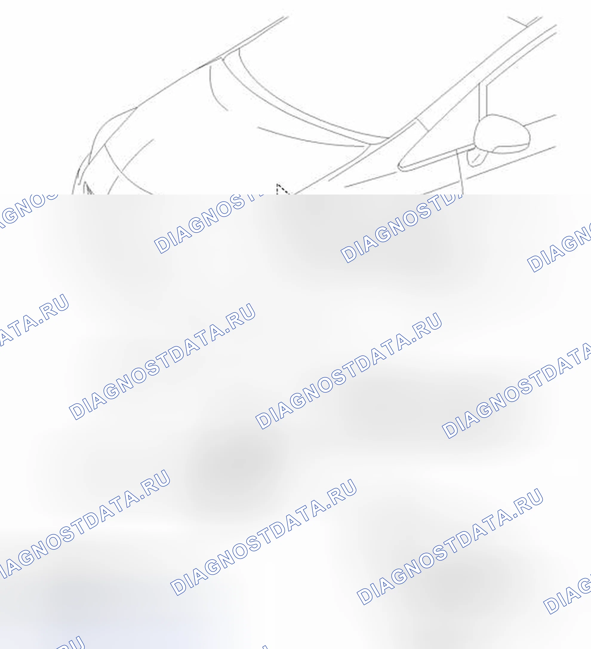 Рис. 102: ИЛЛЮСТРАЦИЯ. Toyota Prius PHV pre-III