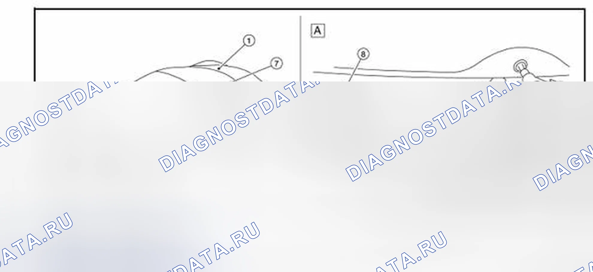 Рис. 9: Расположение компонентов. Nissan Leaf I