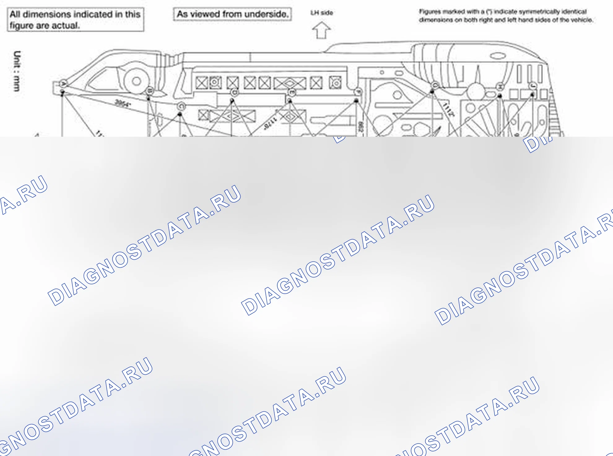 Рис. 332: Измерение. Nissan Altima L33