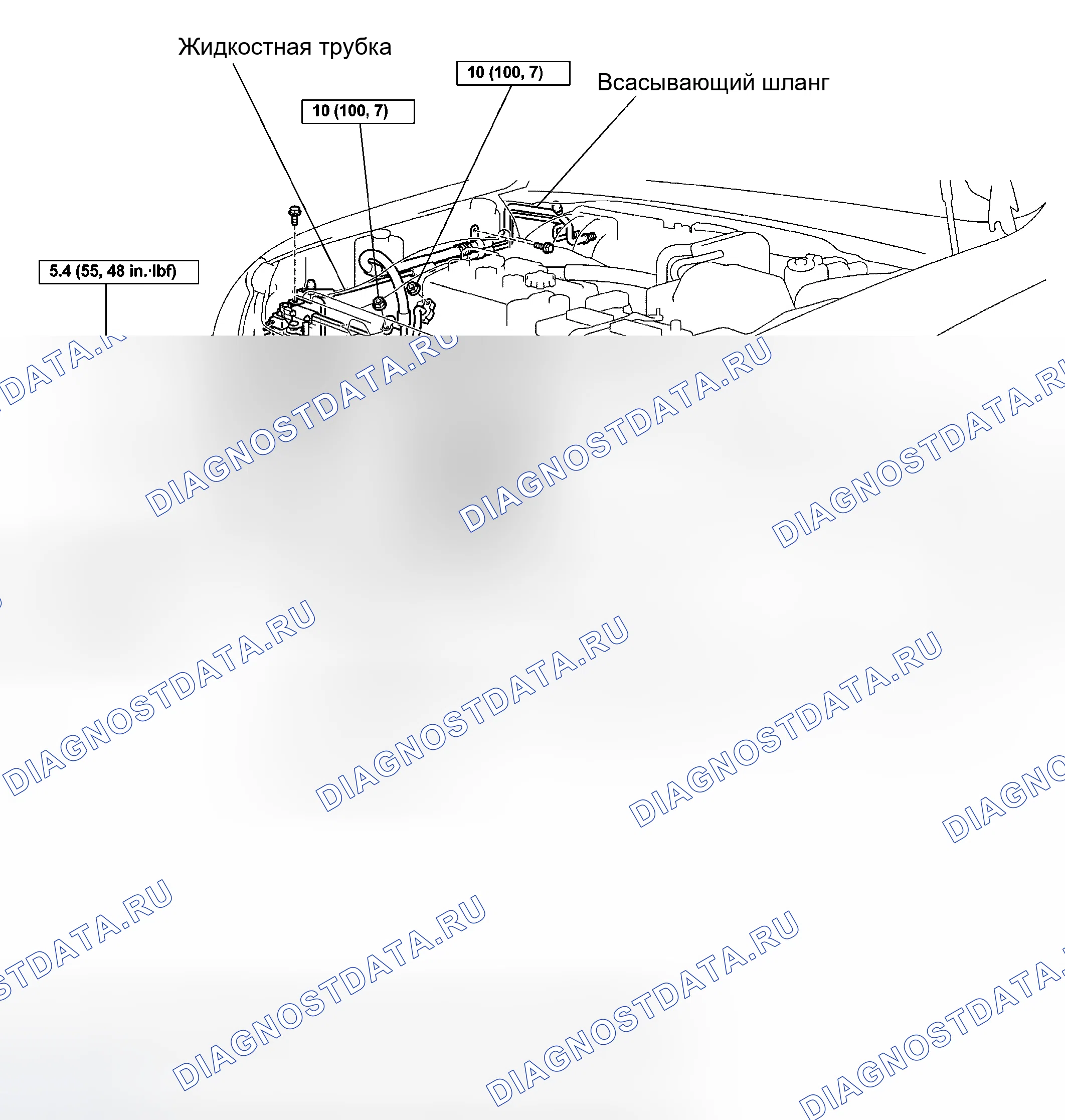 Рис. 37: РАСПОЛОЖЕНИЕ. Toyota Avalon XX20 рестайлинг
